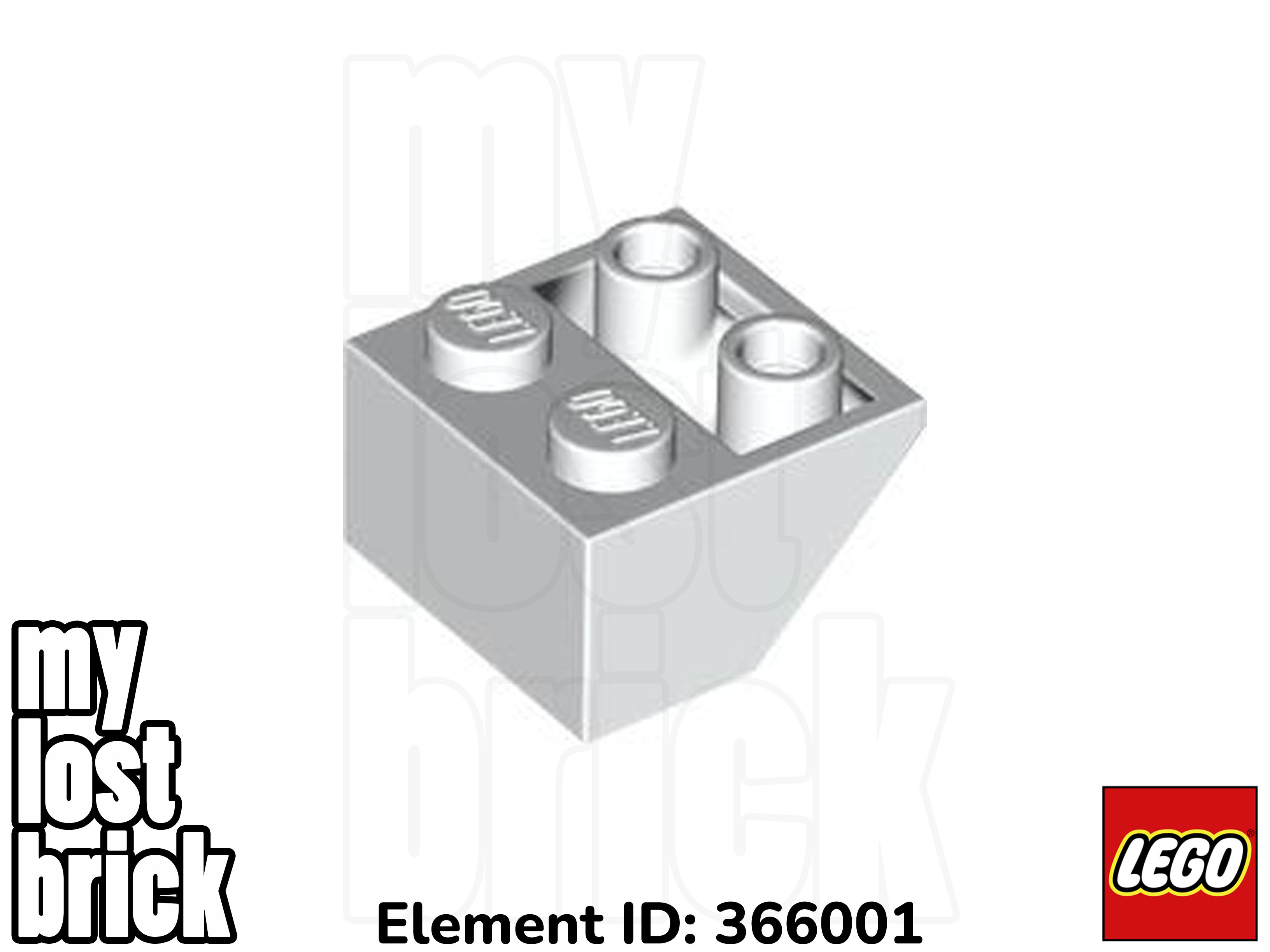 LEGO - Parte 3660 - Pendientes Invertidos 2x2 45° (Pack de 5) + NUEVO + SELECCIONAR COLOR - Imagen 35 de 36