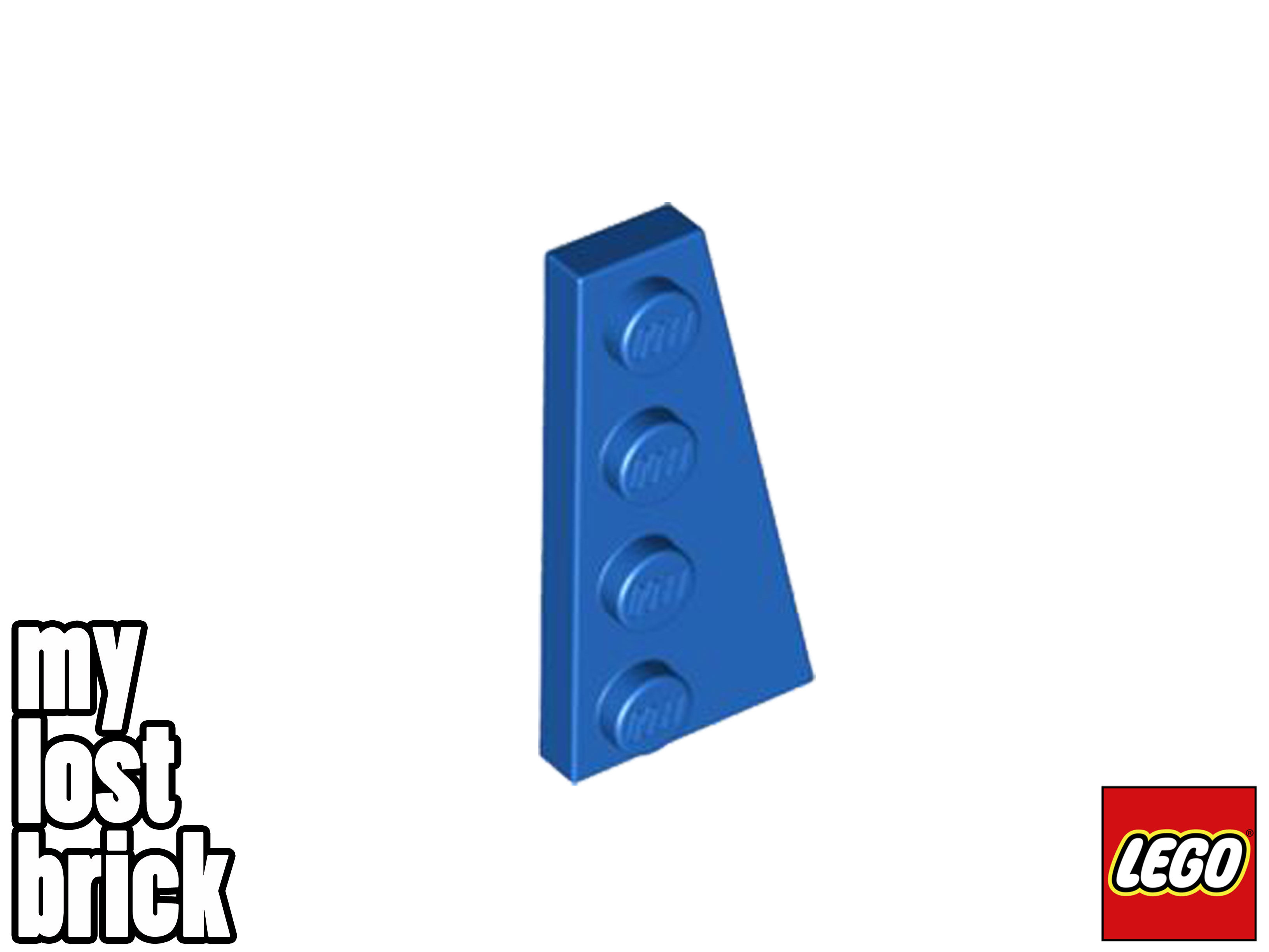 LEGO - Parte 41769 - Placas Cuña 4x2 Derecha (Pack de 5) + NUEVO + SELECCIONAR COLOR - Imagen 3 de 28