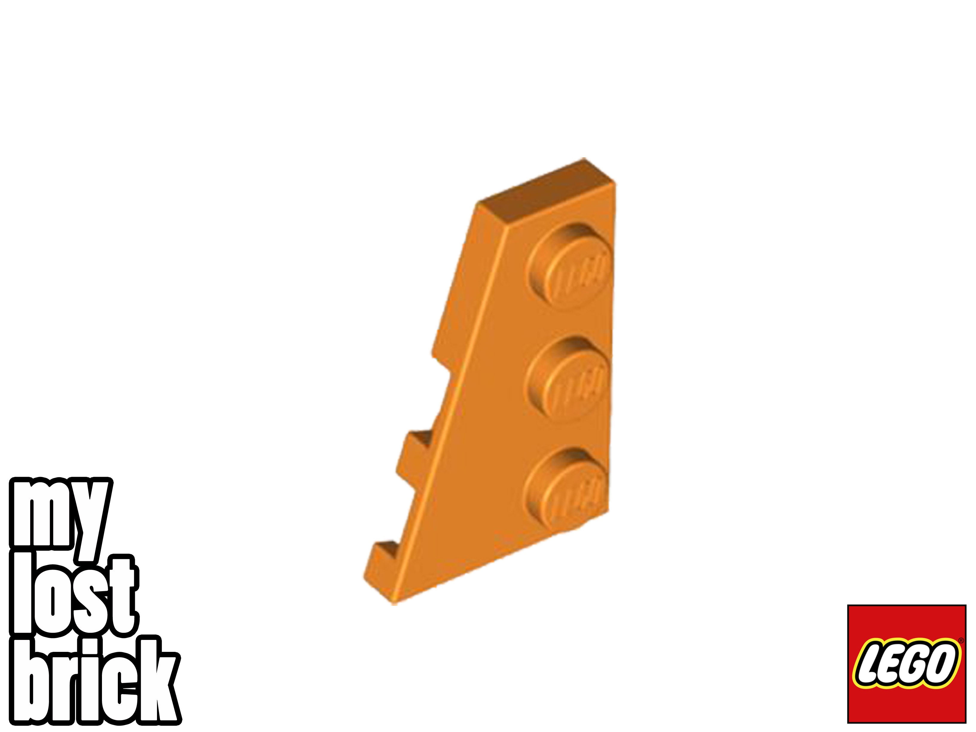 LEGO - Parte 43723 - Placa Cuña 3x2 Izquierda (Pack de 5) + NUEVO + SELECCIONAR COLOR - Imagen 24 de 31