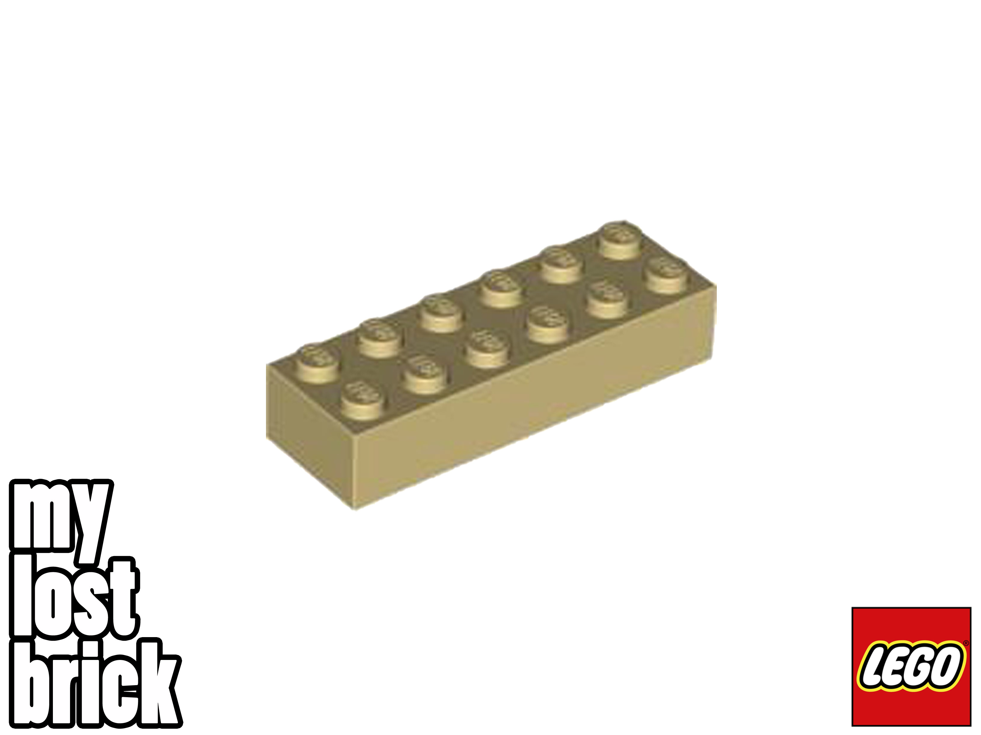 LEGO - Part 2456 - Bricks 2x6 (Pack of 5) + NEW + SELECT COLOUR - Picture 25 of 27