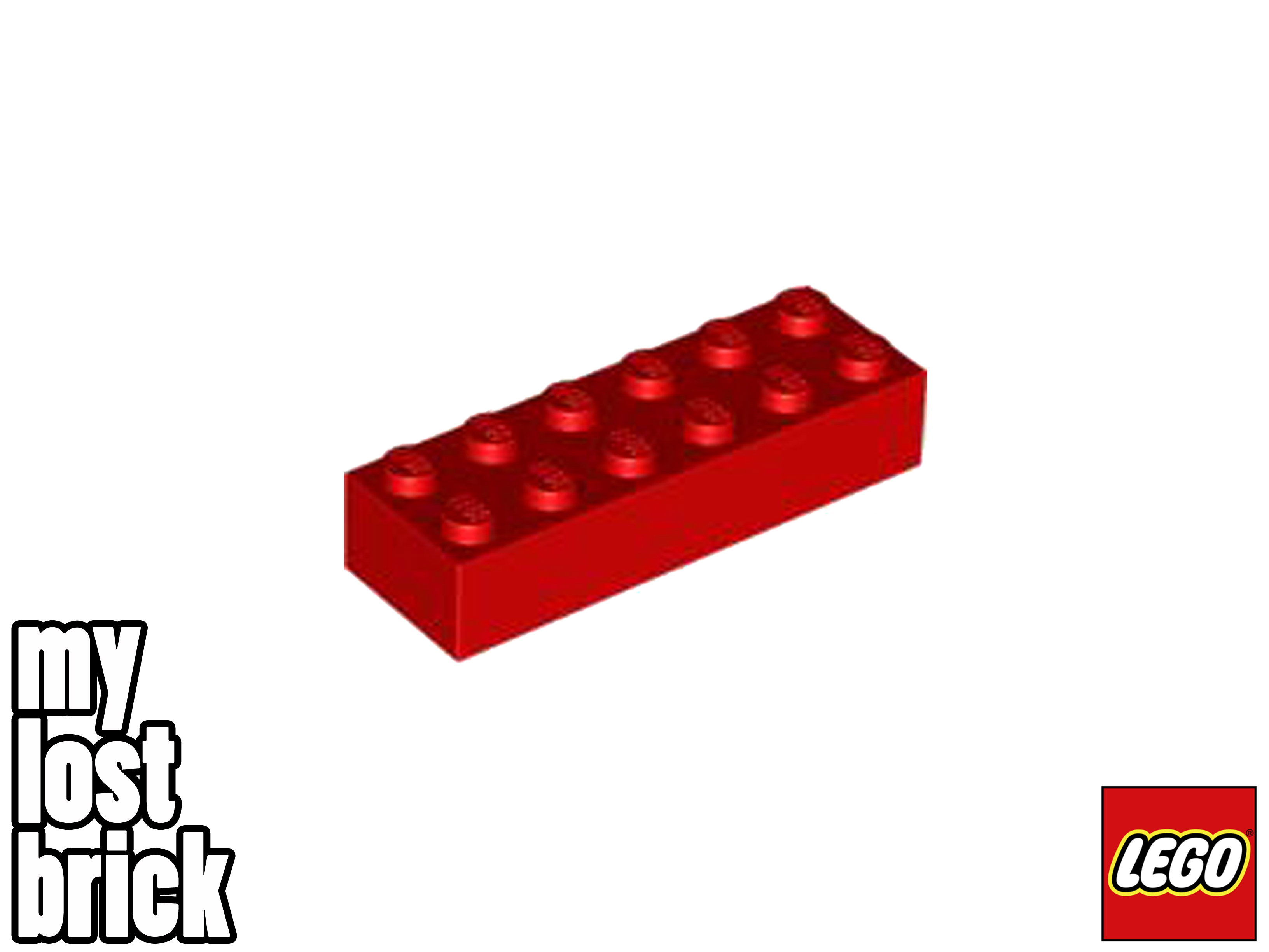 LEGO - Part 2456 - Bricks 2x6 (Pack of 5) + NEW + SELECT COLOUR - Picture 22 of 27
