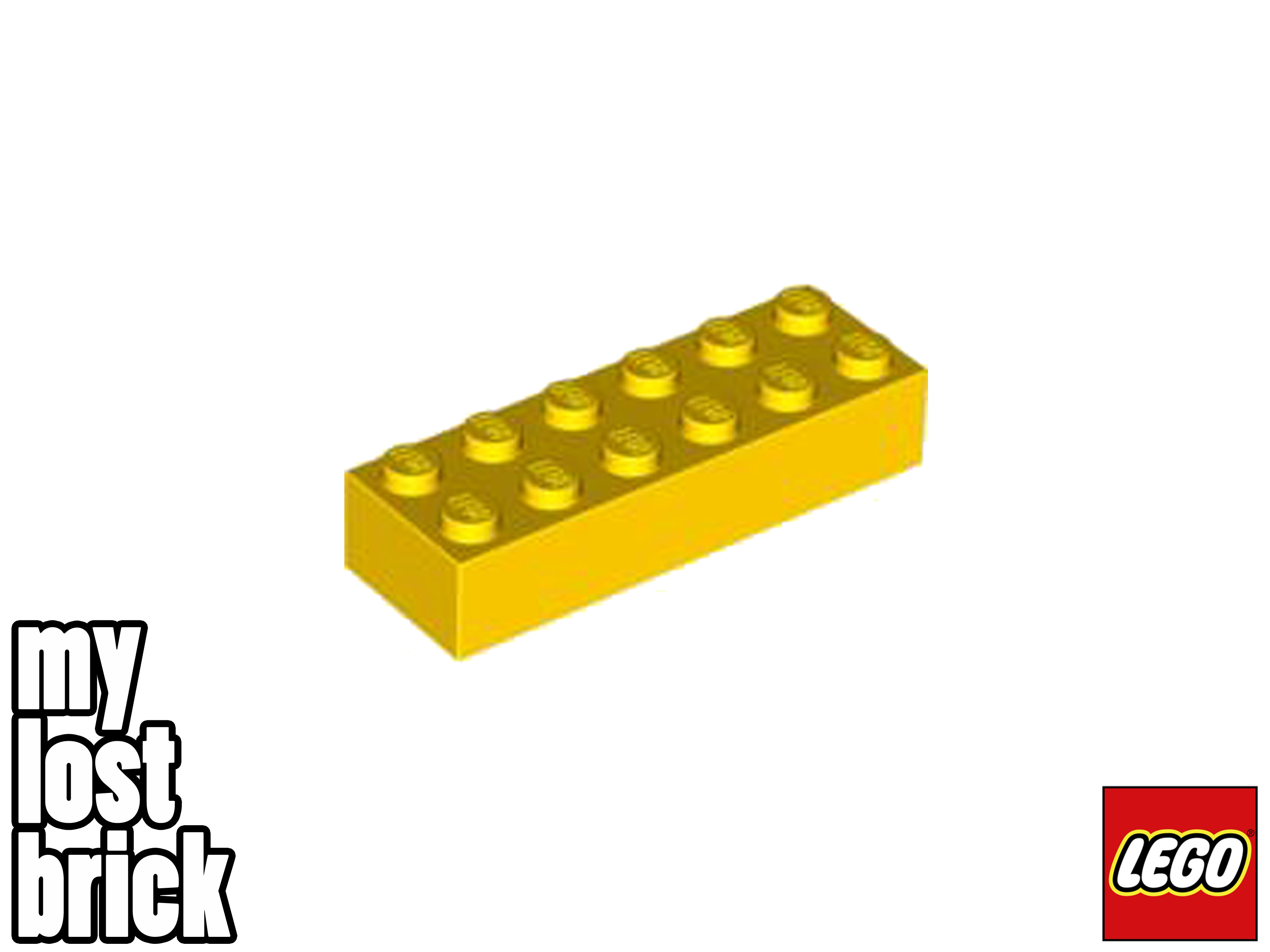 LEGO - Part 2456 - Bricks 2x6 (Pack of 5) + NEW + SELECT COLOUR - Picture 27 of 27