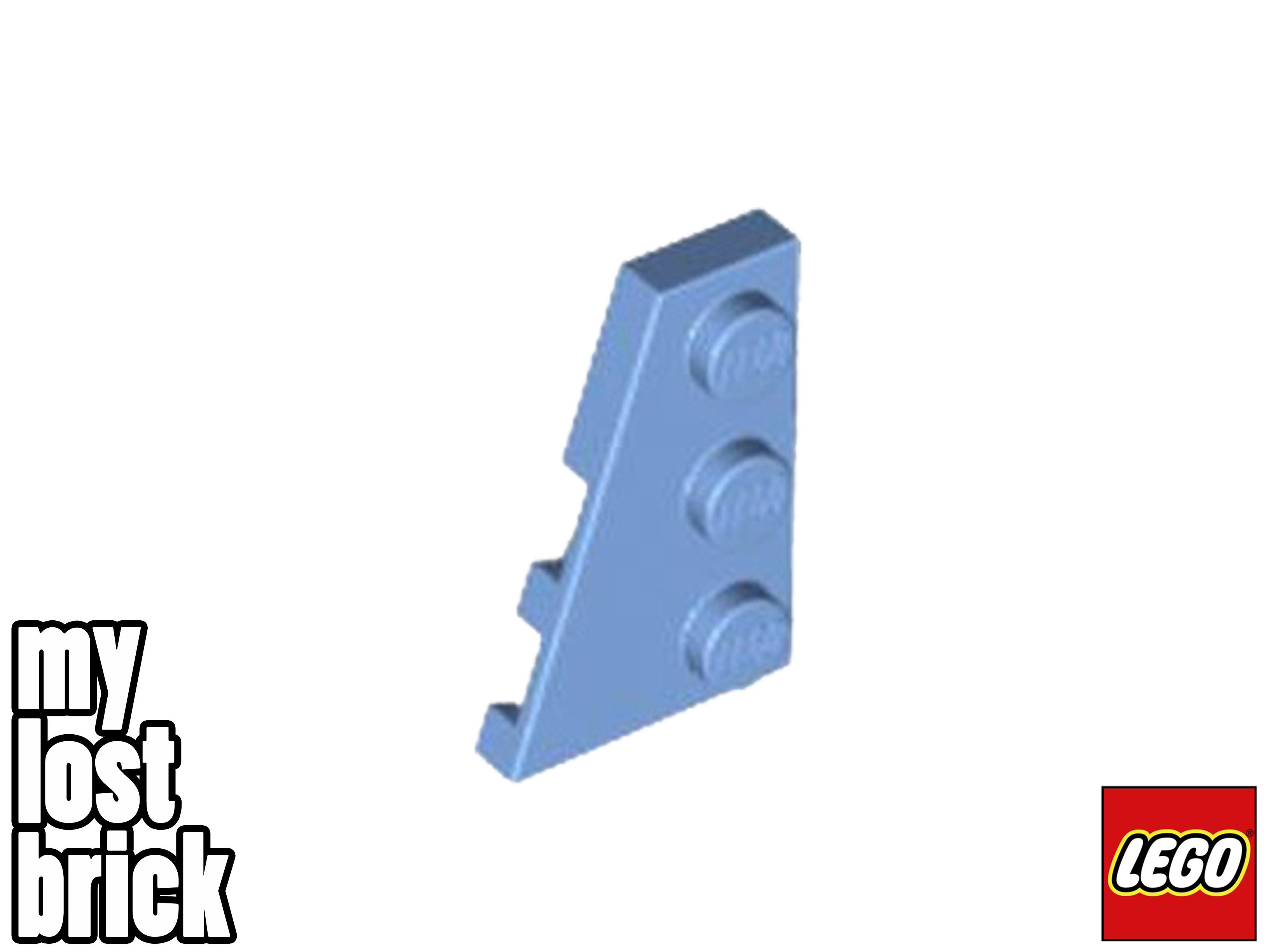 LEGO - Parte 43723 - Placa Cuña 3x2 Izquierda (Pack de 5) + NUEVO + SELECCIONAR COLOR - Imagen 21 de 31