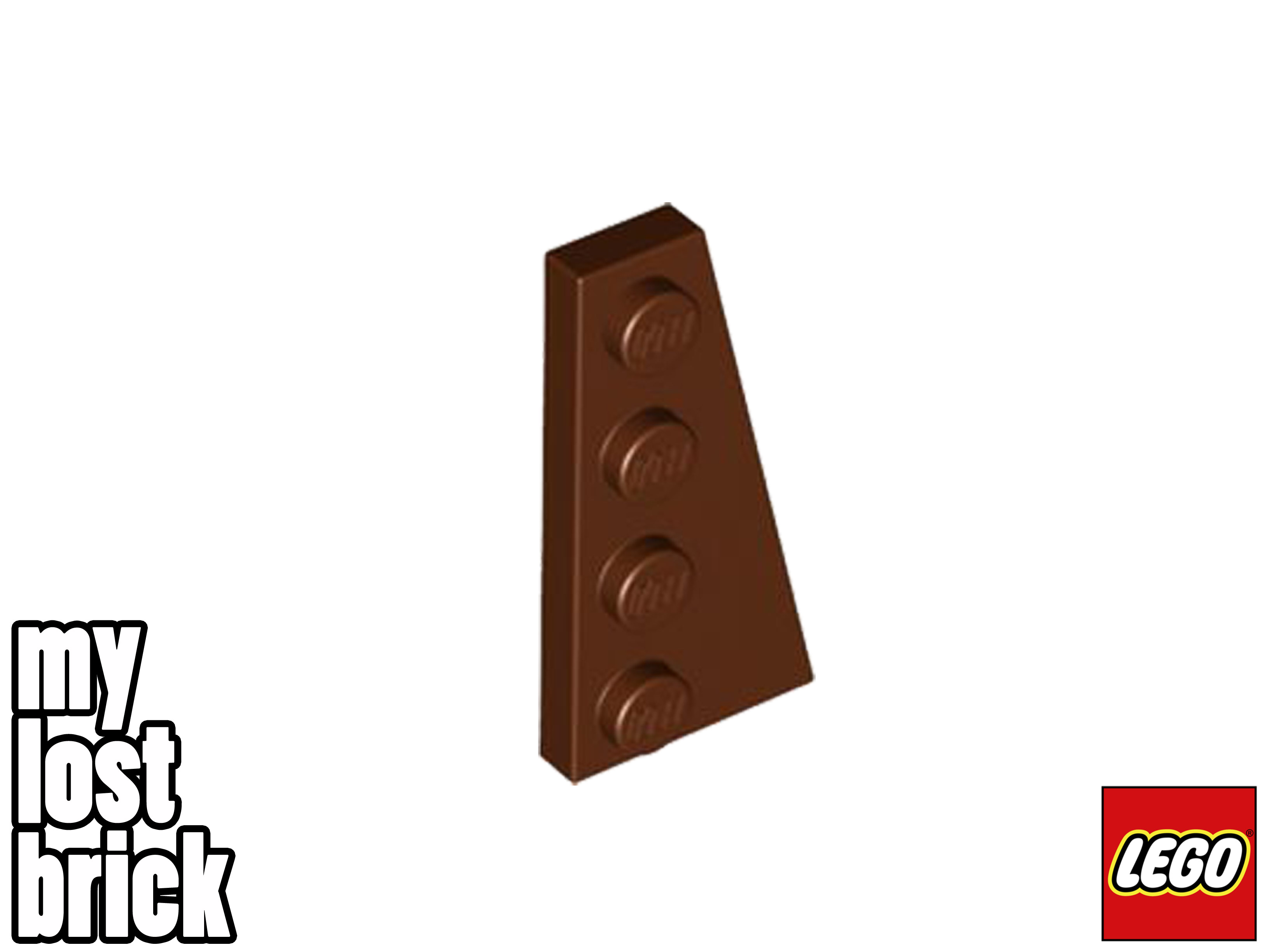 LEGO - Parte 41769 - Placas Cuña 4x2 Derecha (Pack de 5) + NUEVO + SELECCIONAR COLOR - Imagen 23 de 28