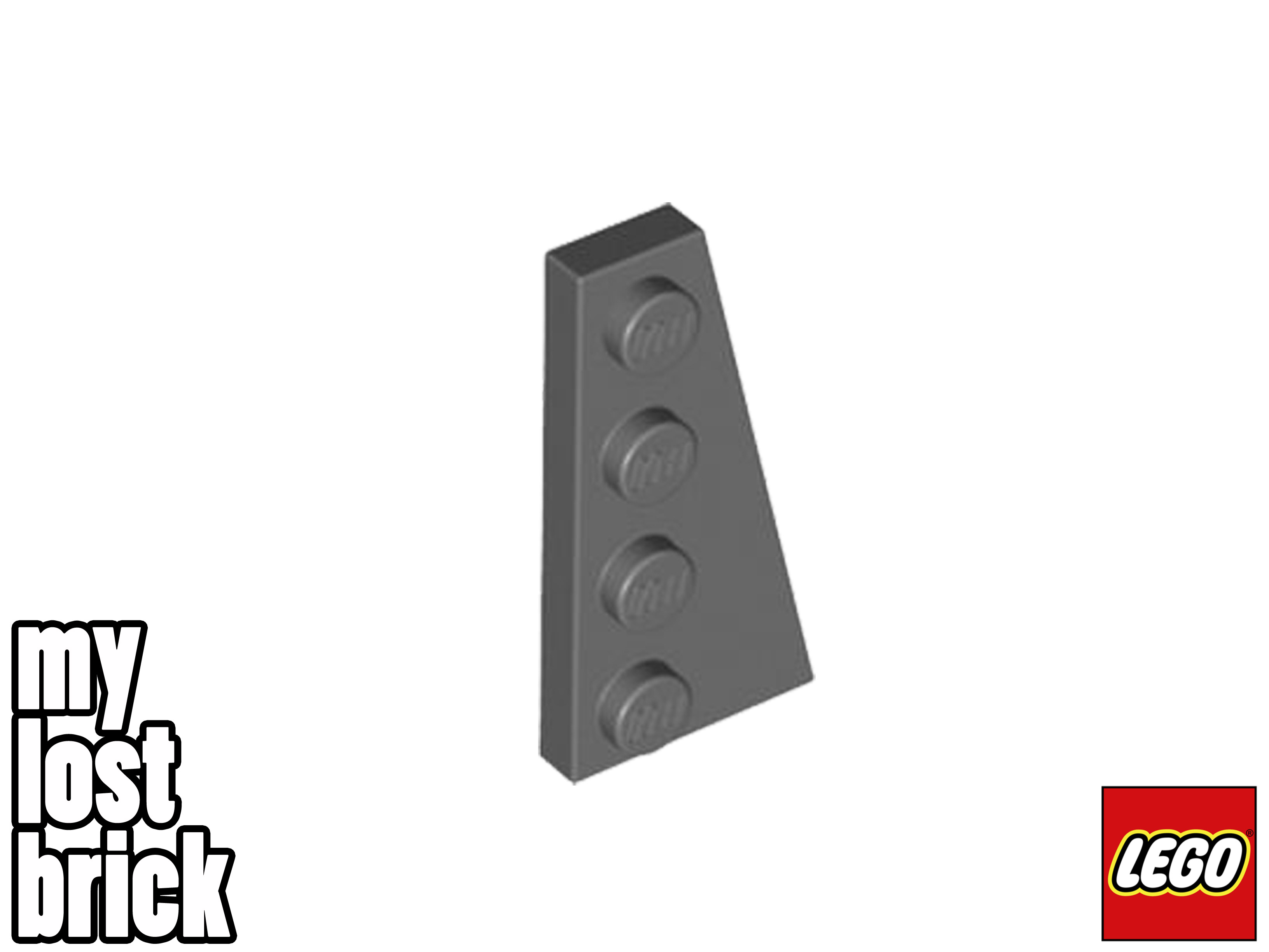 LEGO - Parte 41769 - Placas Cuña 4x2 Derecha (Pack de 5) + NUEVO + SELECCIONAR COLOR - Imagen 8 de 28