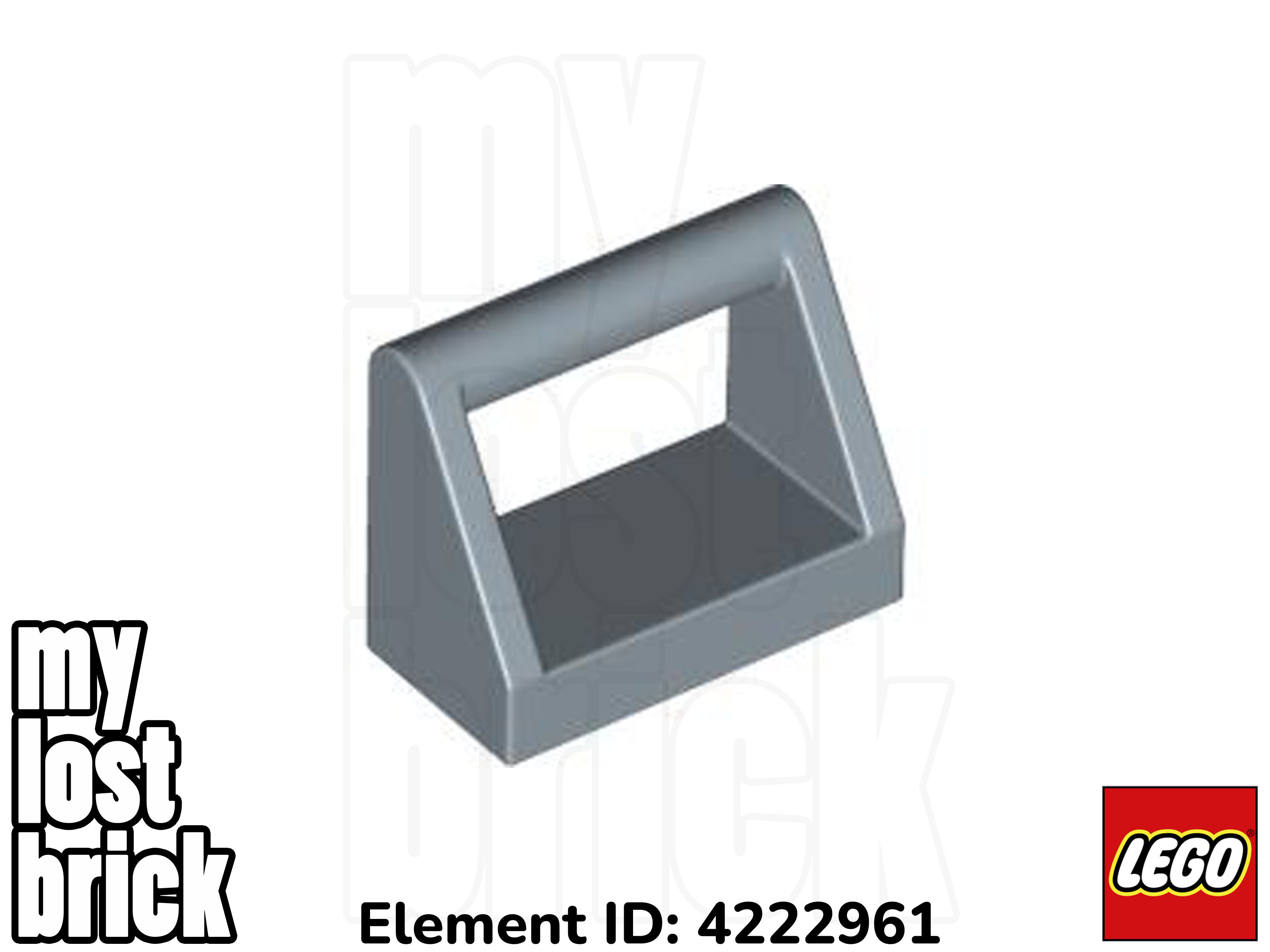 LEGO - Part 2432 - Tiles 1x2 with Handle (SINGLE) +NEW +SELECT COLOUR / QUANTITY - Picture 20 of 23