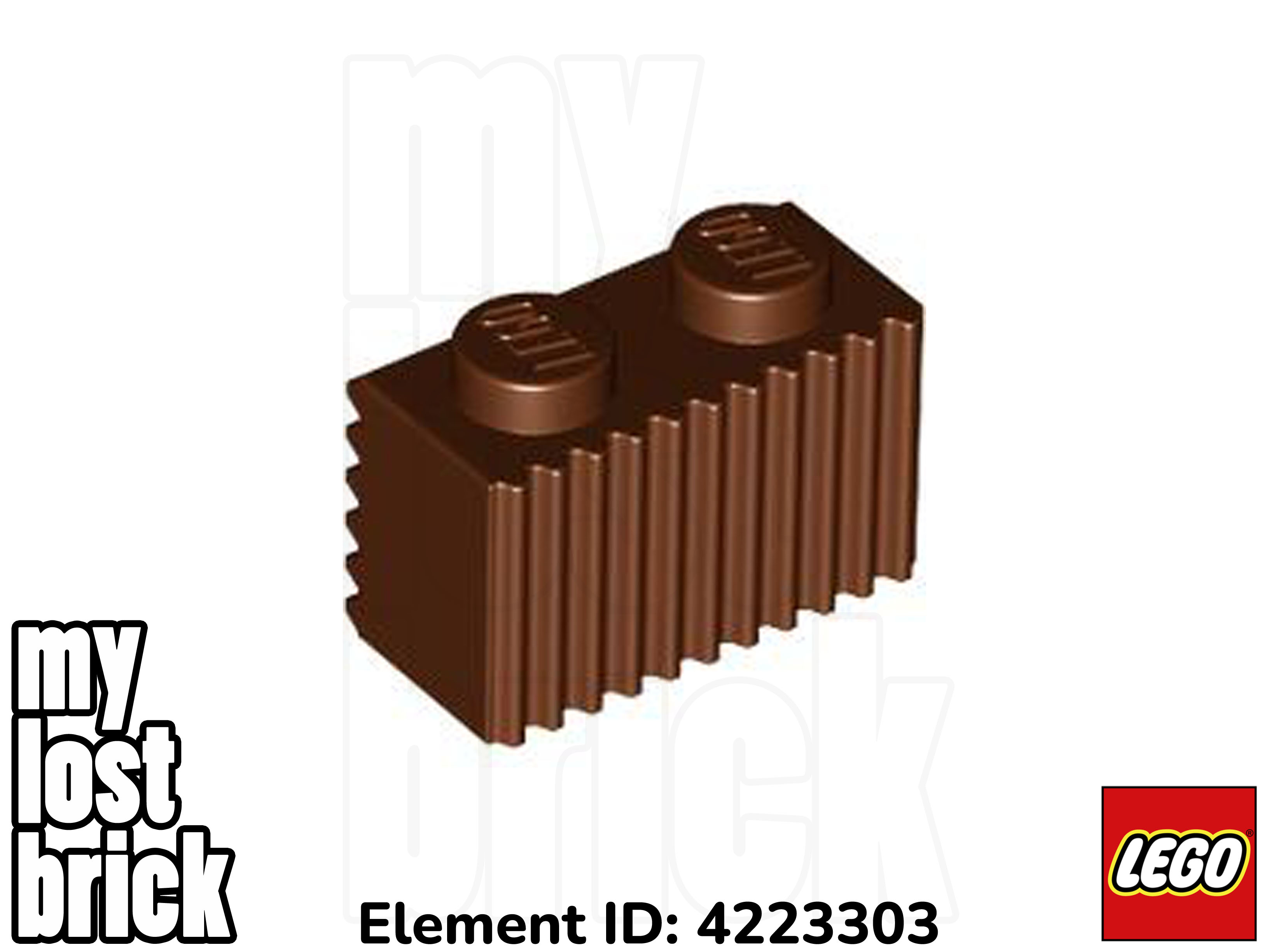 LEGO - Part 2877 - Bricks 1x2 with Grill (SINGLE) +NEW +SELECT COLOUR / QUANTITY - Picture 14 of 18