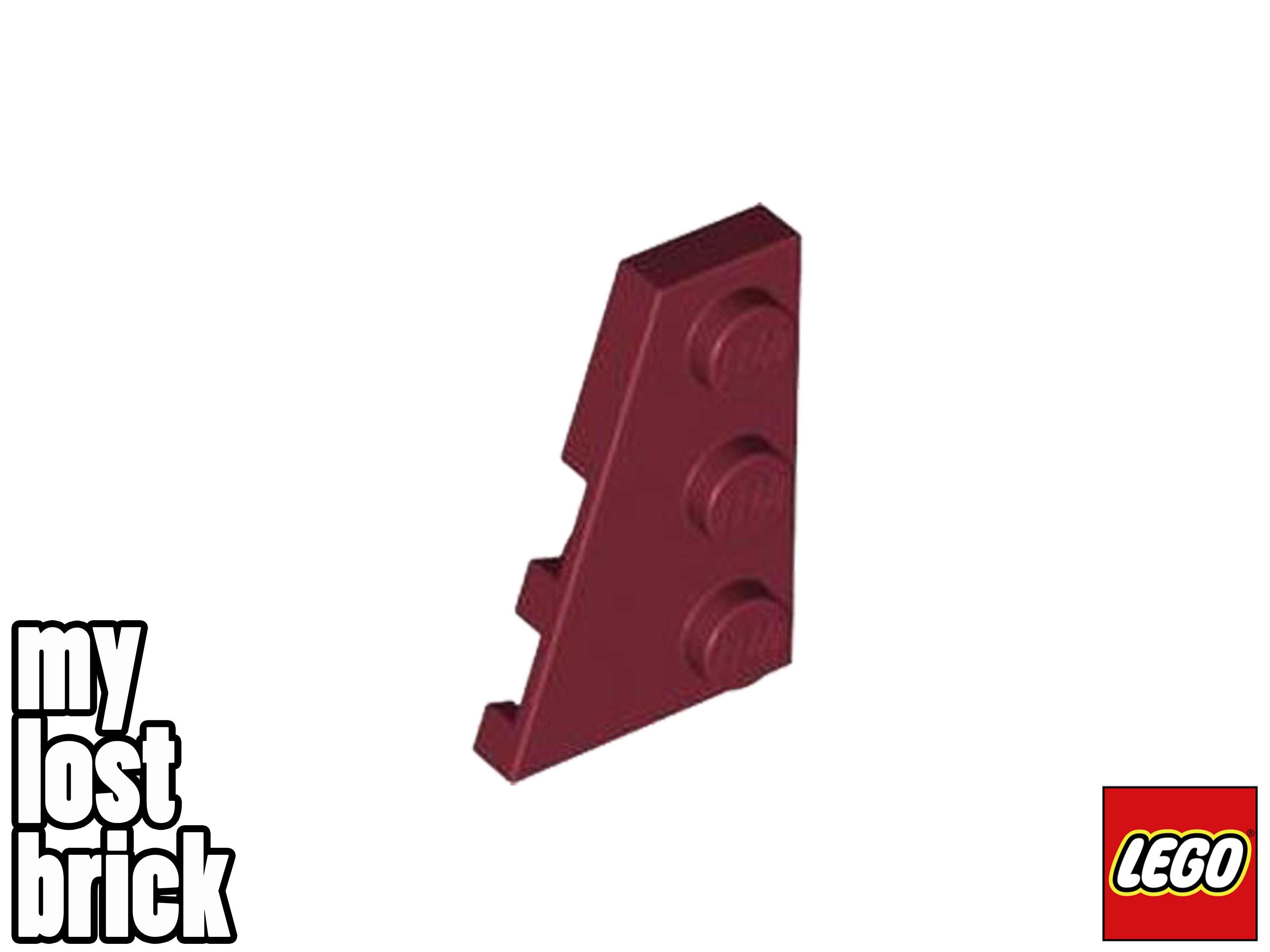 LEGO - Parte 43723 - Placa Cuña 3x2 Izquierda (Pack de 5) + NUEVO + SELECCIONAR COLOR - Imagen 13 de 31