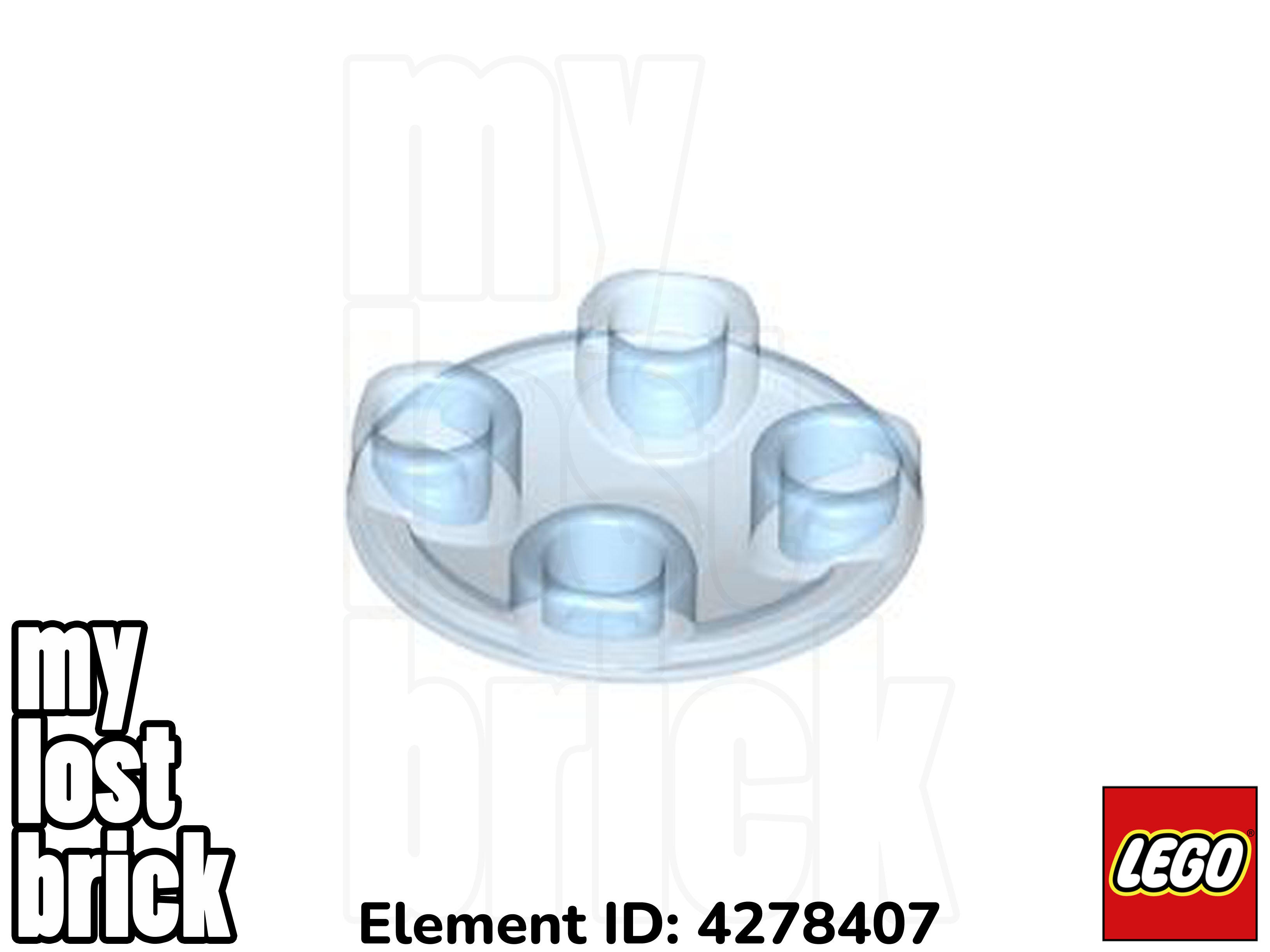 LEGO - Part 2654 - Plates Round 2x2 Round Bottom (PACK OF 5) +NEW +SELECT COLOUR - Picture 31 of 37