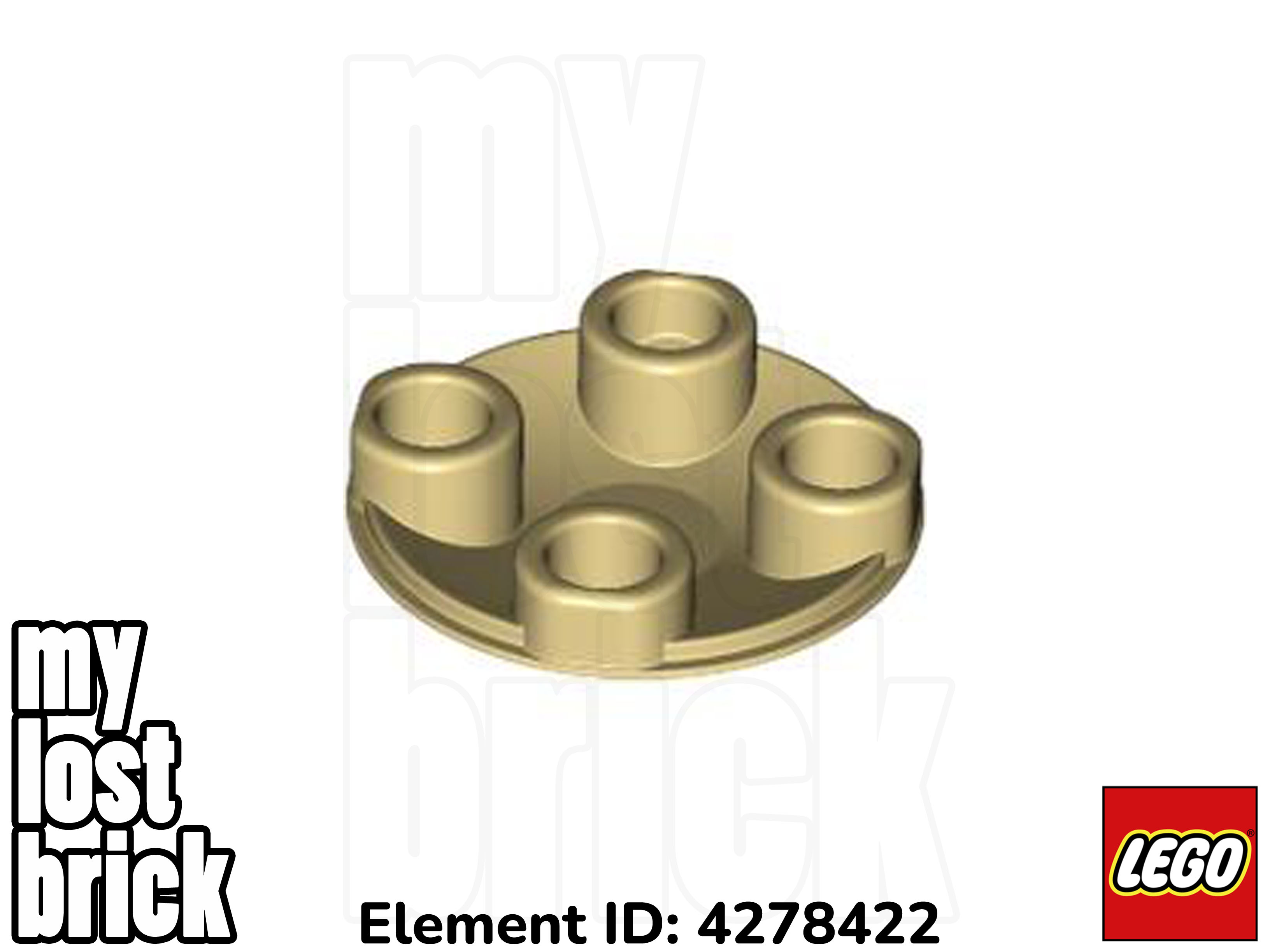LEGO - Part 2654 - Plates Round 2x2 Round Bottom (PACK OF 5) +NEW +SELECT COLOUR - Picture 23 of 37