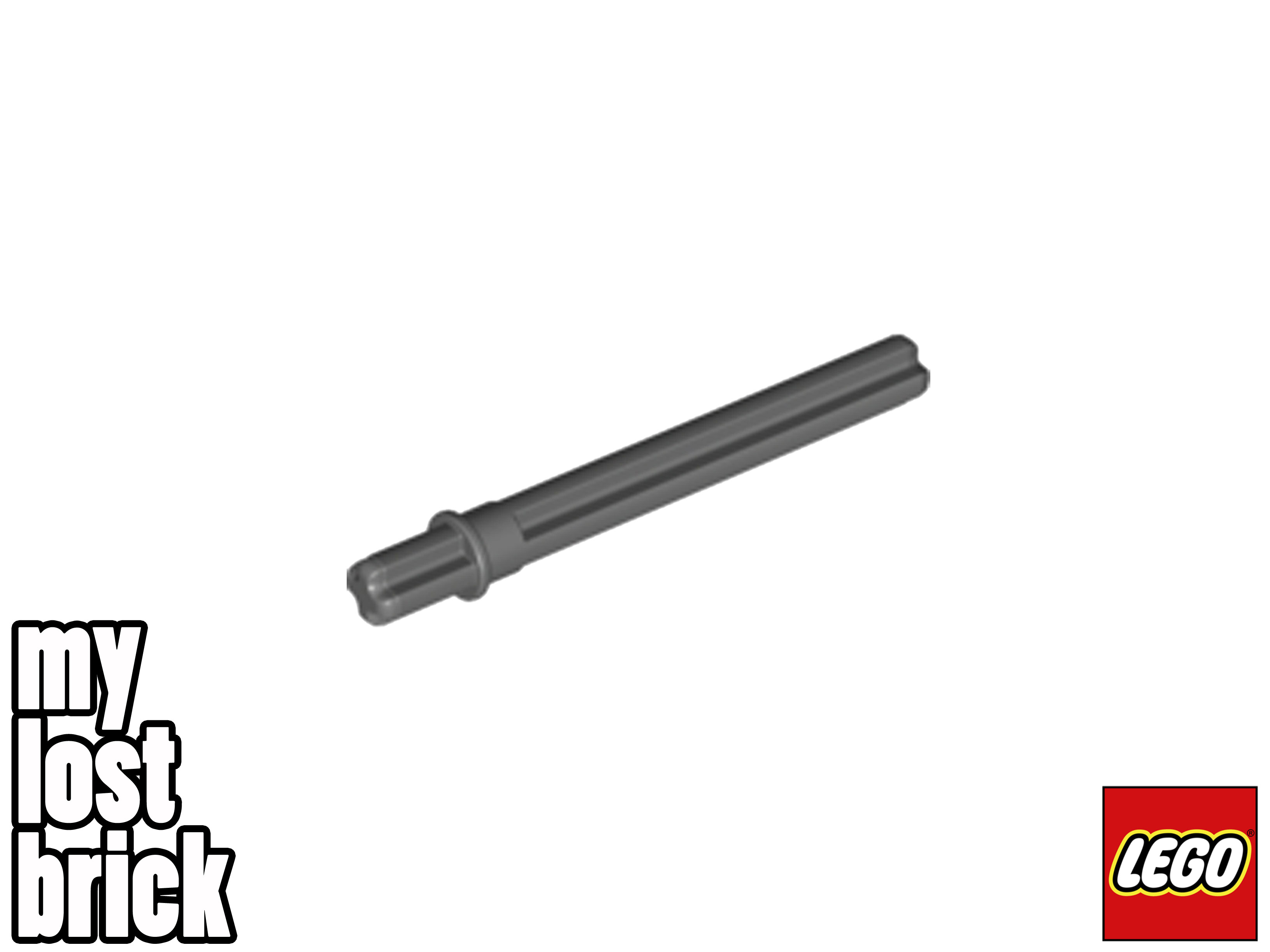 LEGO - Parte 32209 - Ejes Técnicos 5.5L con Parada (Pack de 5) + NUEVO - Imagen 2 de 2