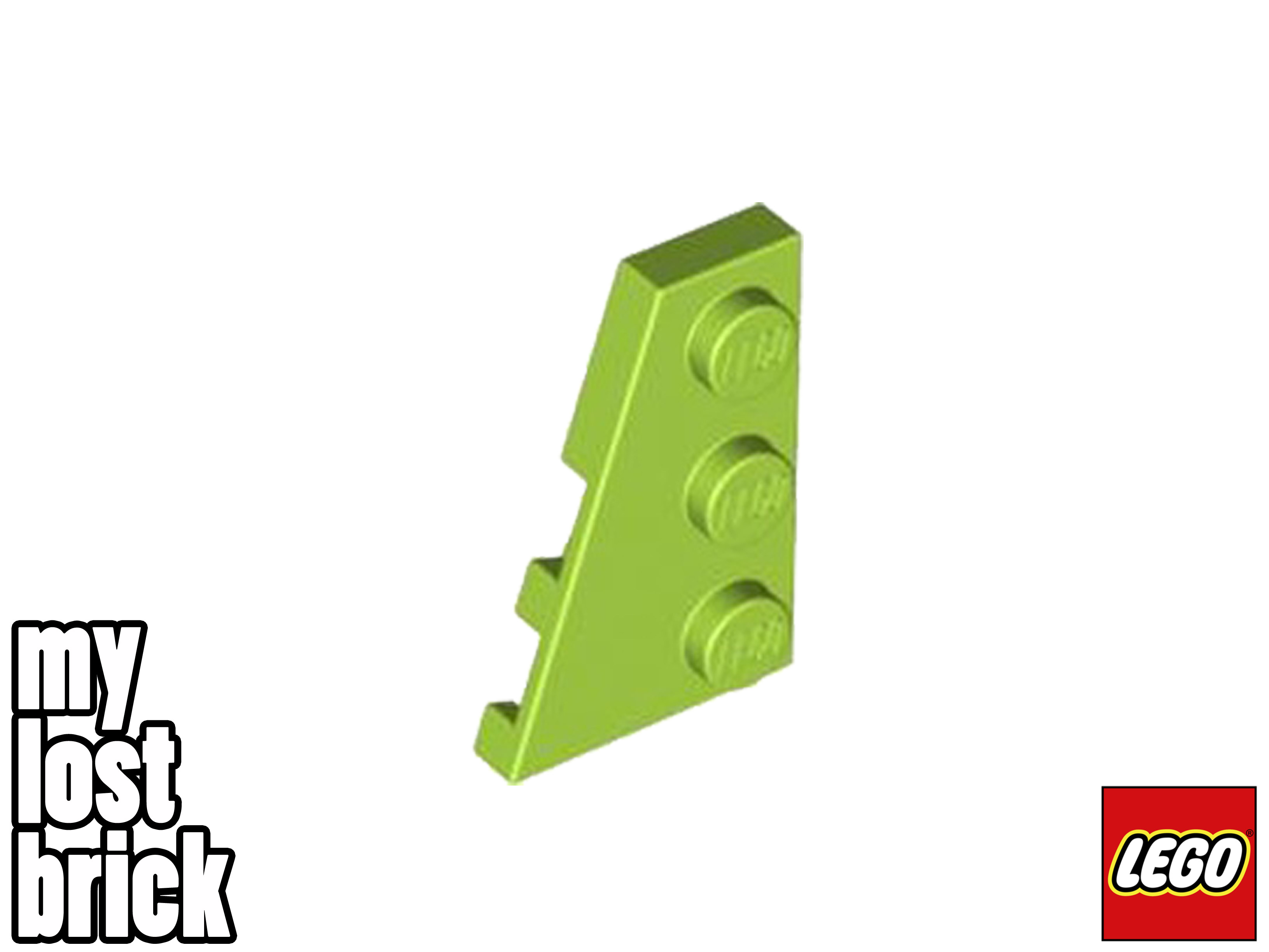 LEGO - Parte 43723 - Placa Cuña 3x2 Izquierda (Pack de 5) + NUEVO + SELECCIONAR COLOR - Imagen 19 de 31