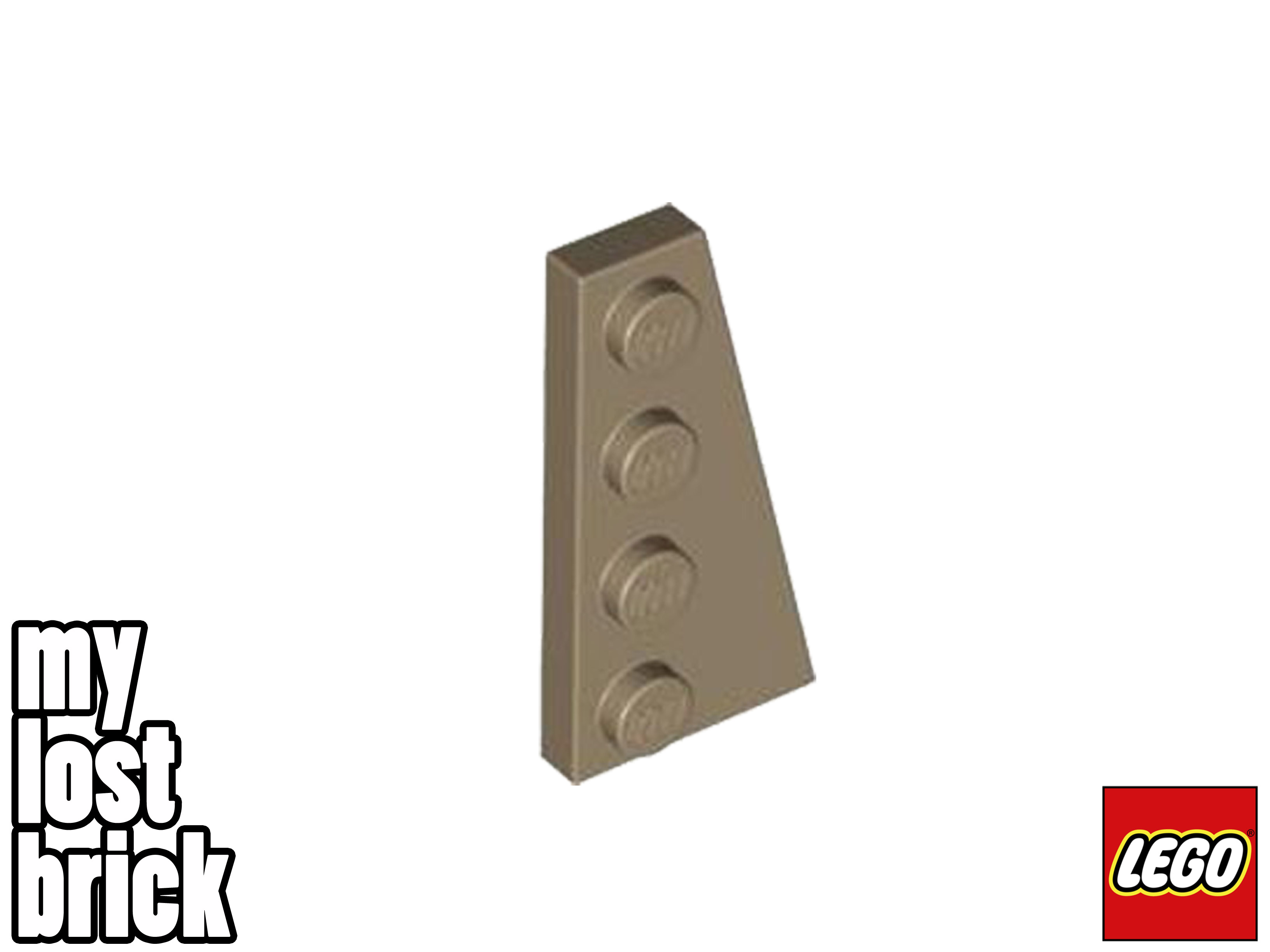 LEGO - Parte 41769 - Placas Cuña 4x2 Derecha (Pack de 5) + NUEVO + SELECCIONAR COLOR - Imagen 13 de 28
