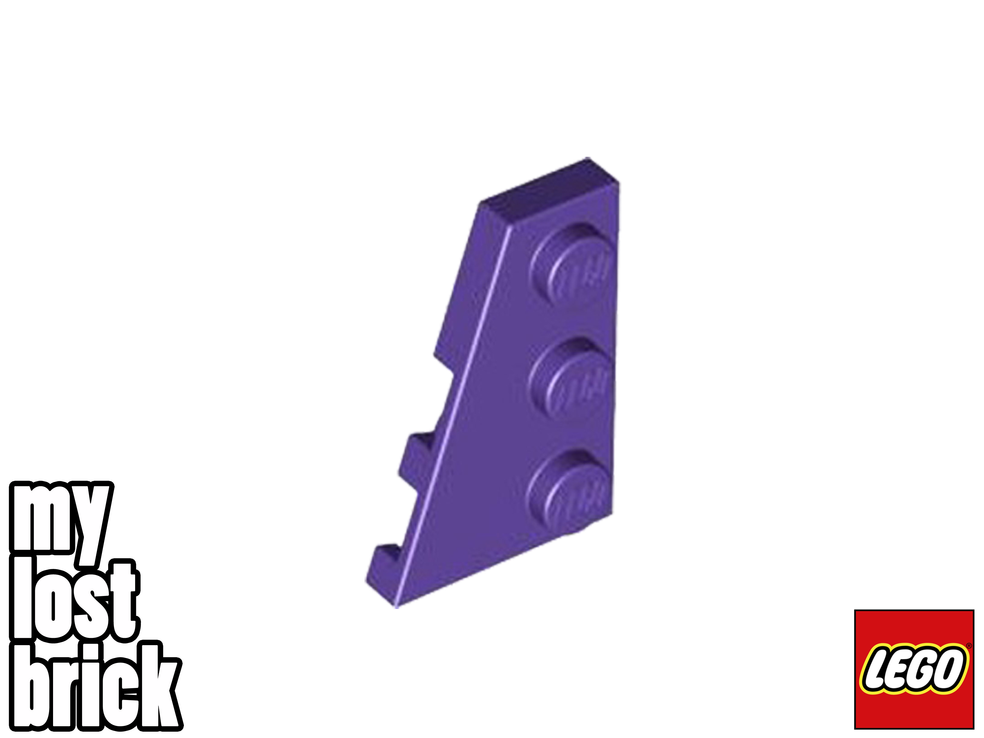 LEGO - Parte 43723 - Placa Cuña 3x2 Izquierda (Pack de 5) + NUEVO + SELECCIONAR COLOR - Imagen 12 de 31