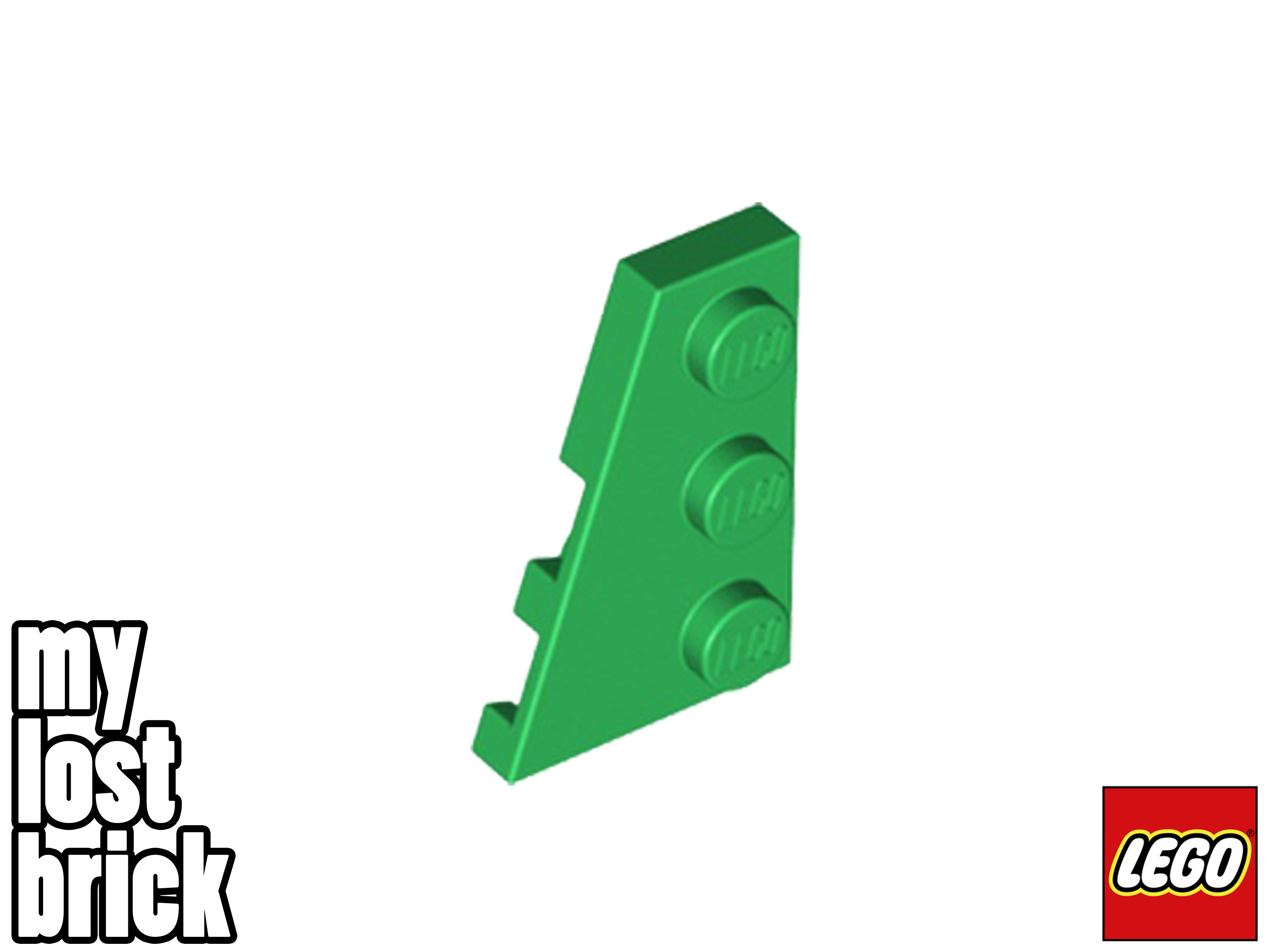 LEGO - Parte 43723 - Placa Cuña 3x2 Izquierda (Pack de 5) + NUEVO + SELECCIONAR COLOR - Imagen 16 de 31