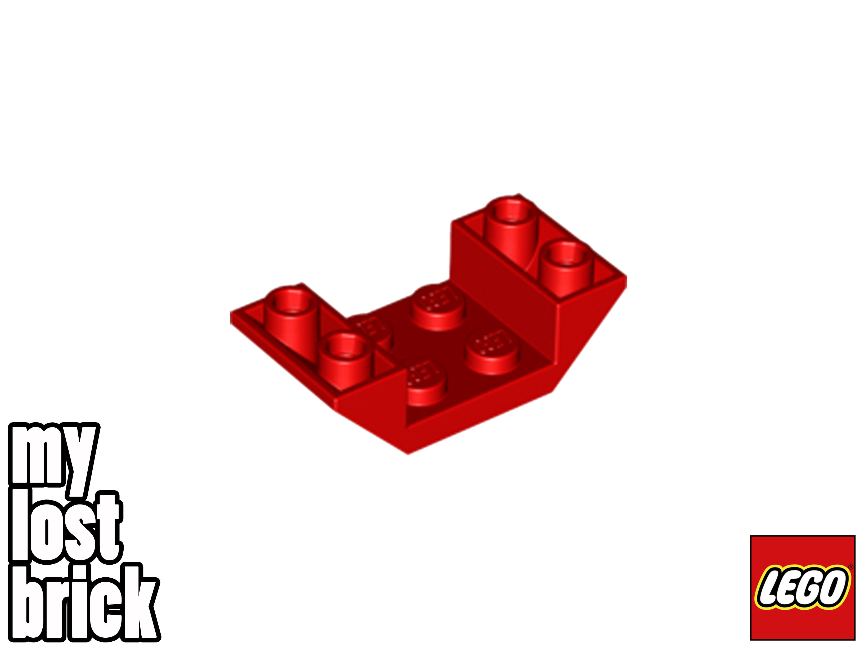 LEGO - Part 4871 - Slopes Inverted 4x2 45° Double +NEW +SELECT COLOUR / QUANTITY - Picture 14 of 18