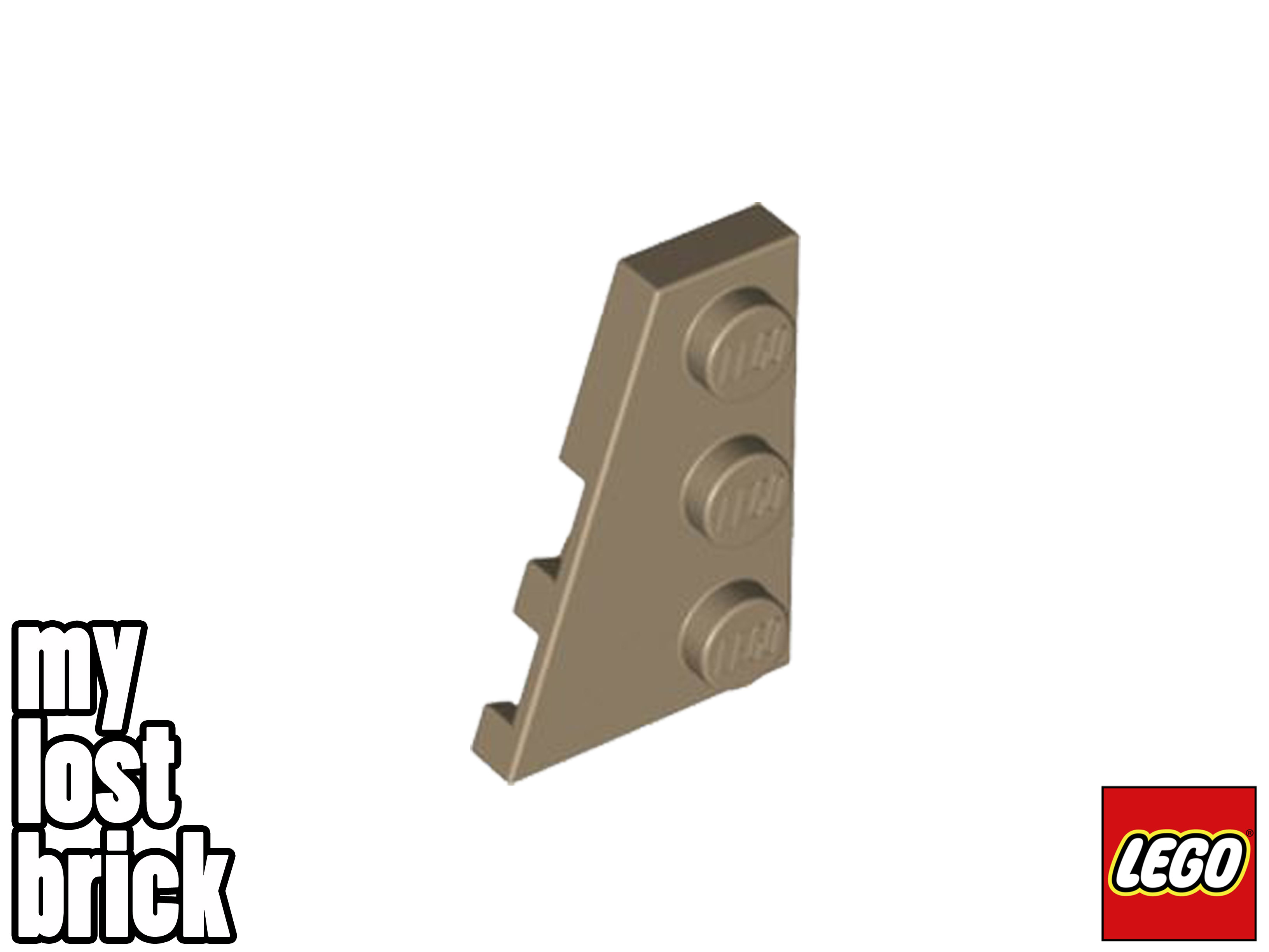 LEGO - Parte 43723 - Placa Cuña 3x2 Izquierda (Pack de 5) + NUEVO + SELECCIONAR COLOR - Imagen 14 de 31