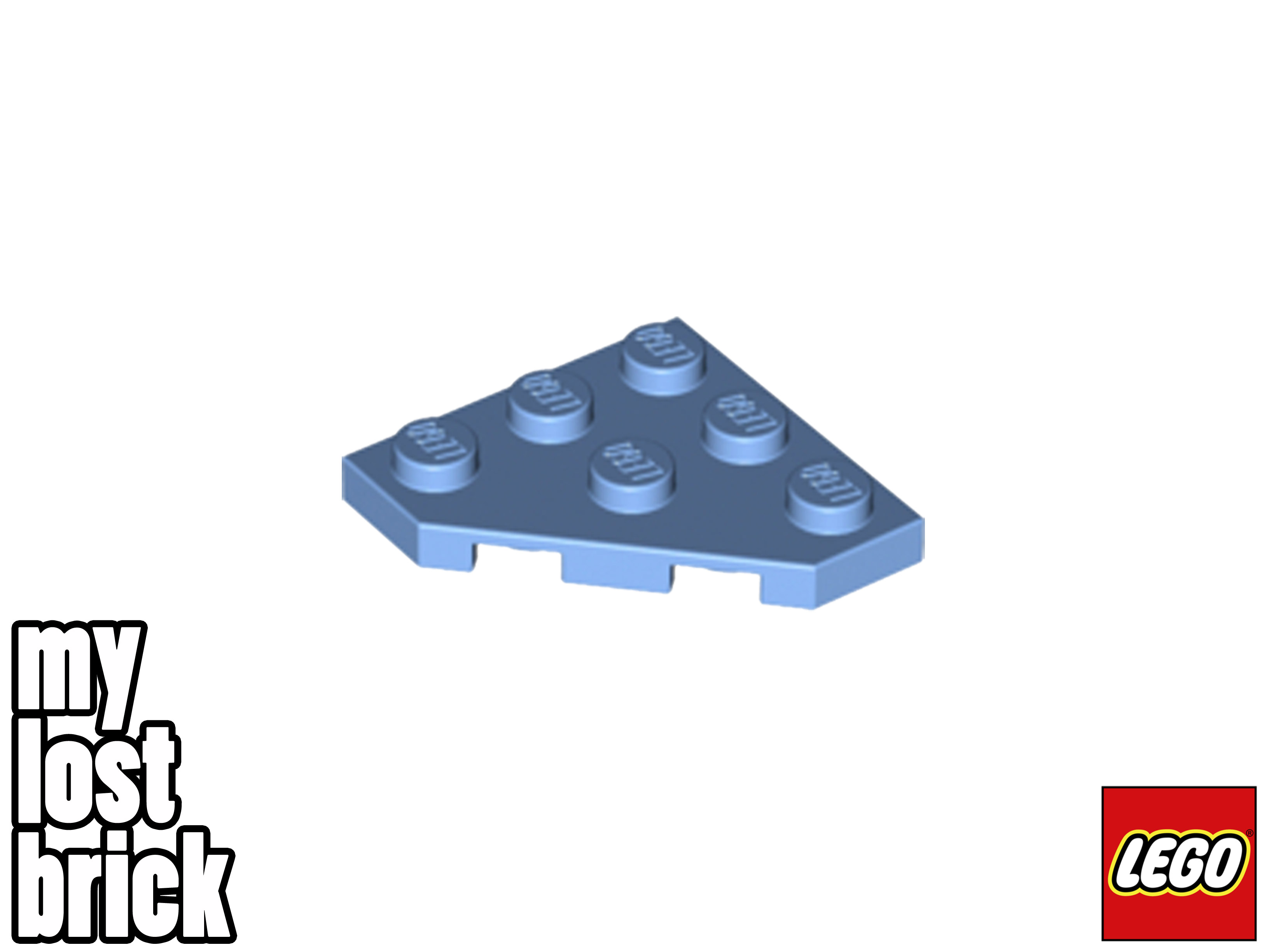 LEGO - Parte 2450 - Placas de cuña 3x3 corte esquina + NUEVO + SELECCIONAR COLOR / CANTIDAD - Imagen 18 de 25