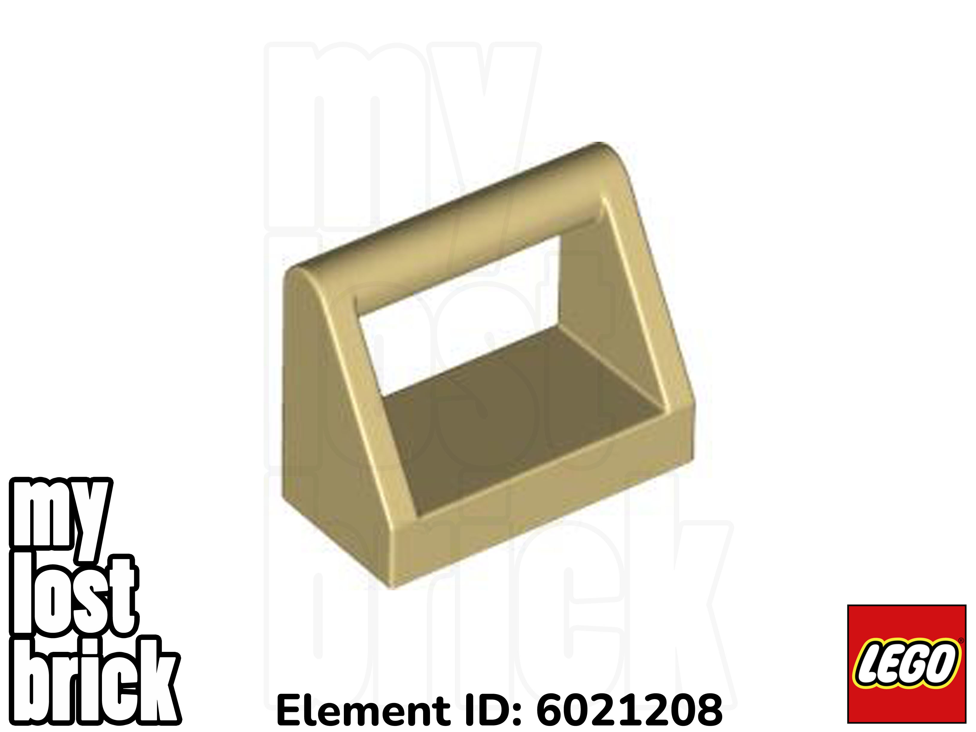 LEGO - Part 2432 - Tiles 1x2 with Handle (SINGLE) +NEW +SELECT COLOUR / QUANTITY - Picture 21 of 23