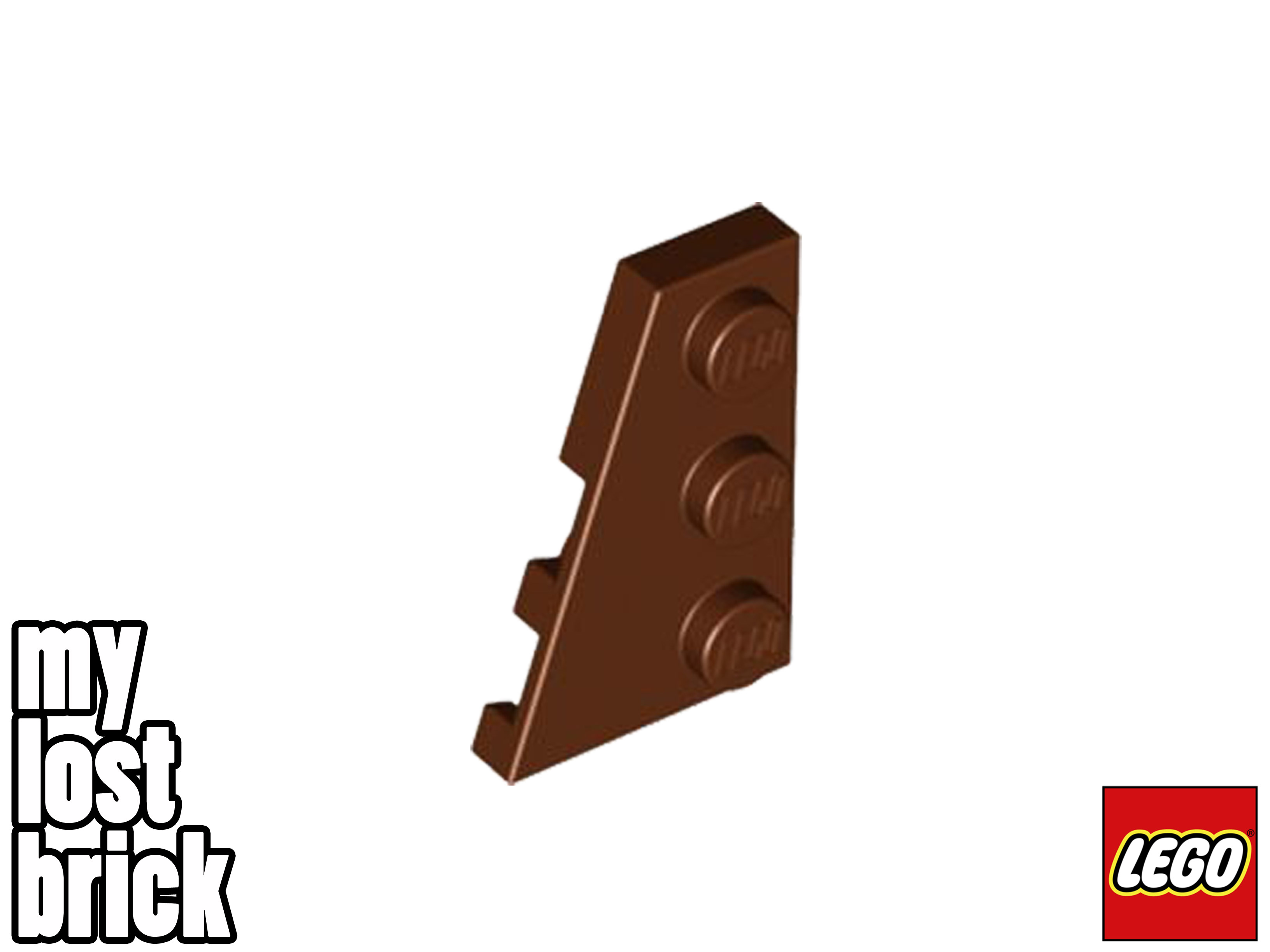 LEGO - Parte 43723 - Placa Cuña 3x2 Izquierda (Pack de 5) + NUEVO + SELECCIONAR COLOR - Imagen 27 de 31