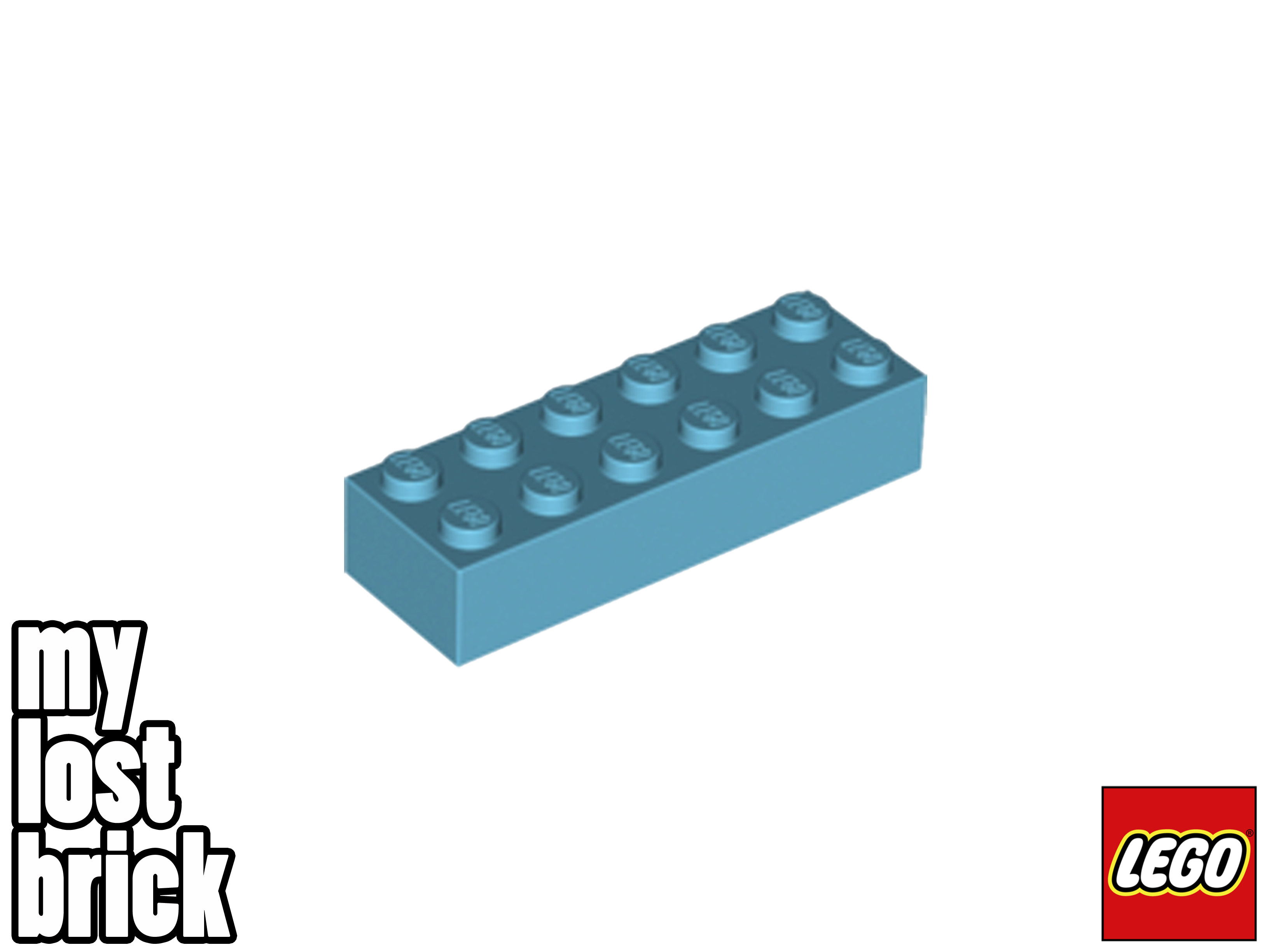 LEGO - Part 2456 - Bricks 2x6 (Pack of 5) + NEW + SELECT COLOUR - Picture 16 of 27