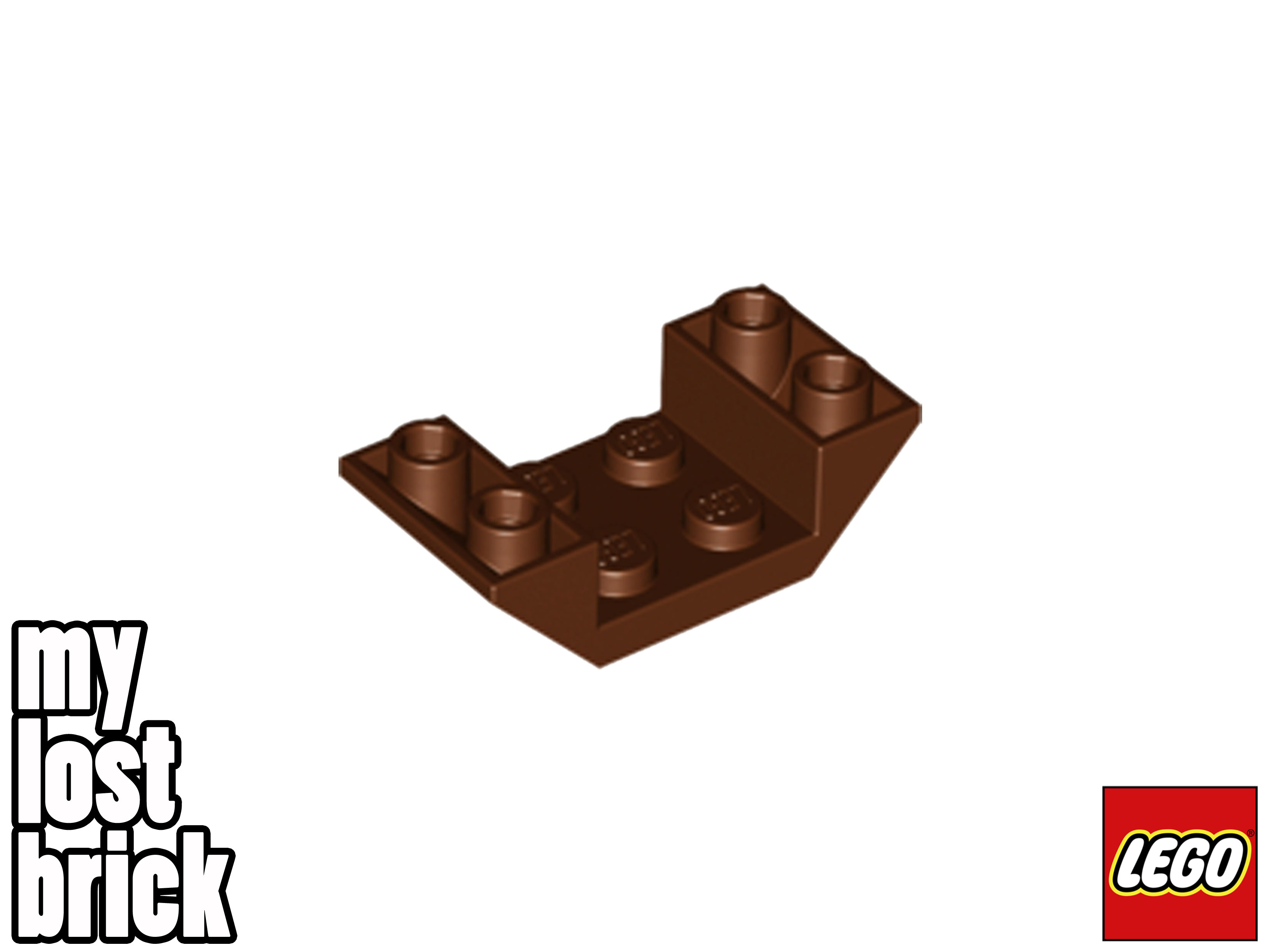 LEGO - Part 4871 - Slopes Inverted 4x2 45° Double +NEW +SELECT COLOUR / QUANTITY - Picture 15 of 18