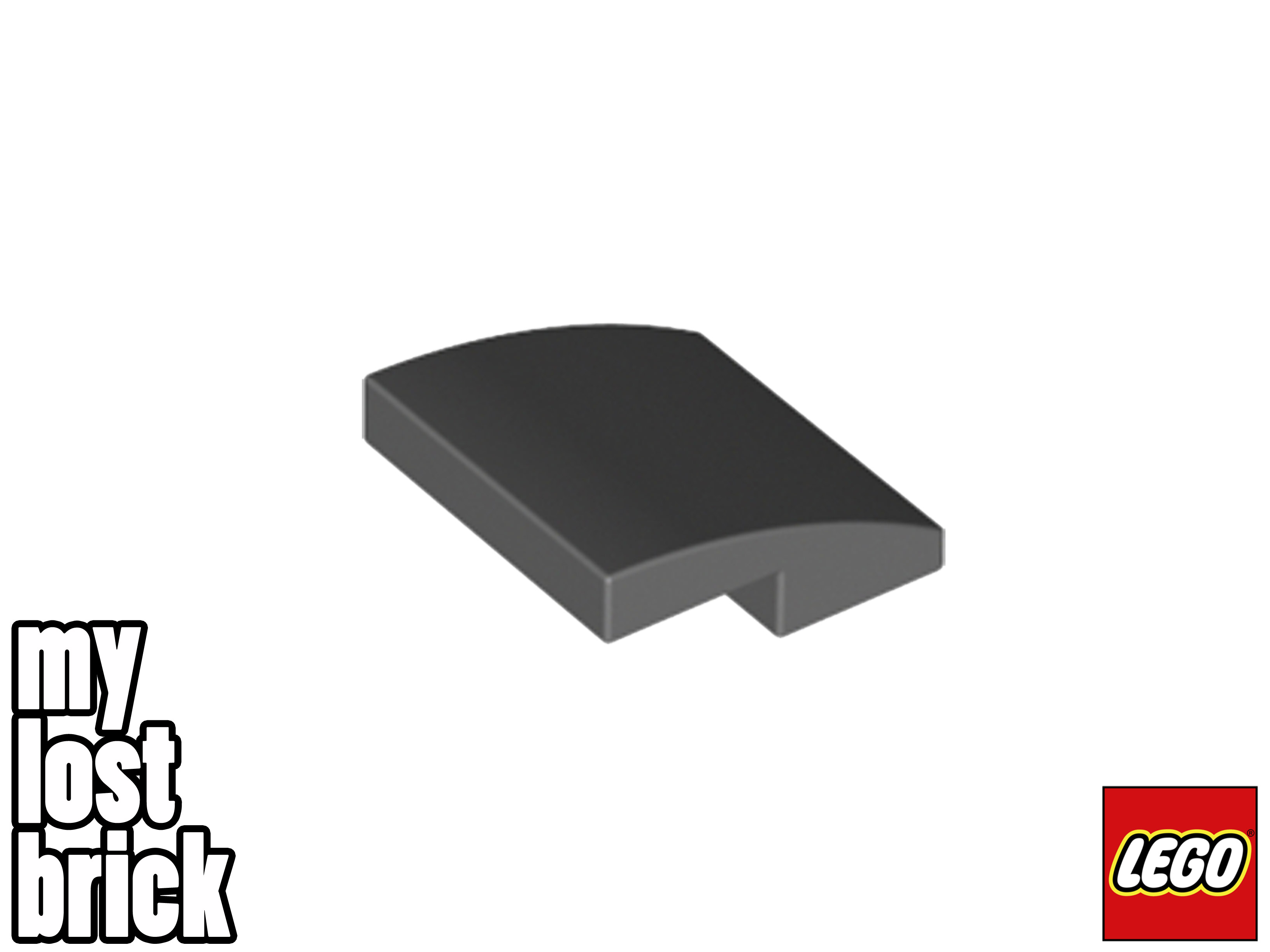 LEGO - Teil 15068 - Pisten gebogen 2x2 ohne Noppen + NEU + FARBE / MENGE WÄHLBAR - Bild 12 von 46