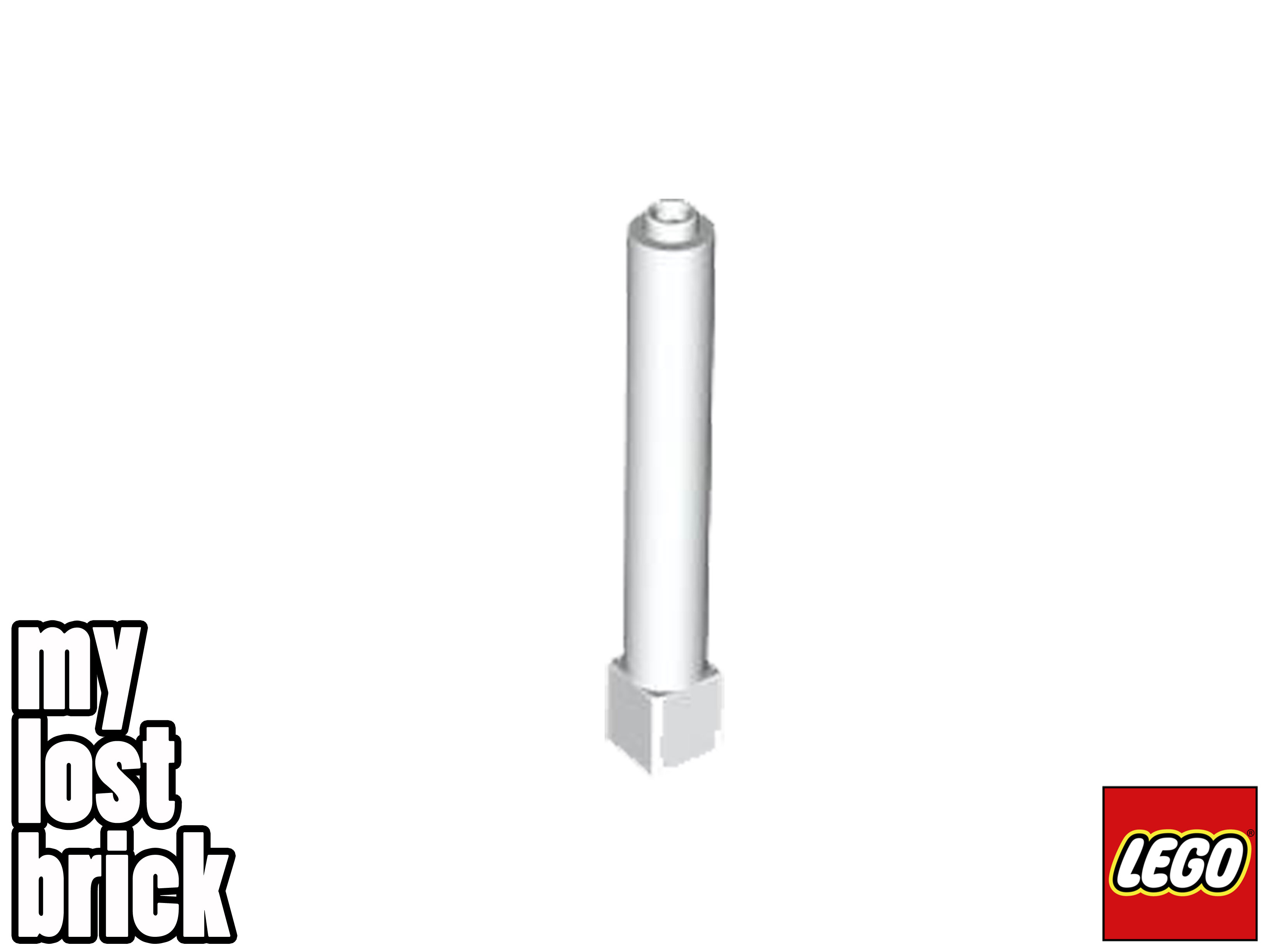 LEGO - Parte 43888 - Soporte 1x1x6 Pilar (Pack de 5) + NUEVO + SELECCIONAR COLOR - Imagen 17 de 19