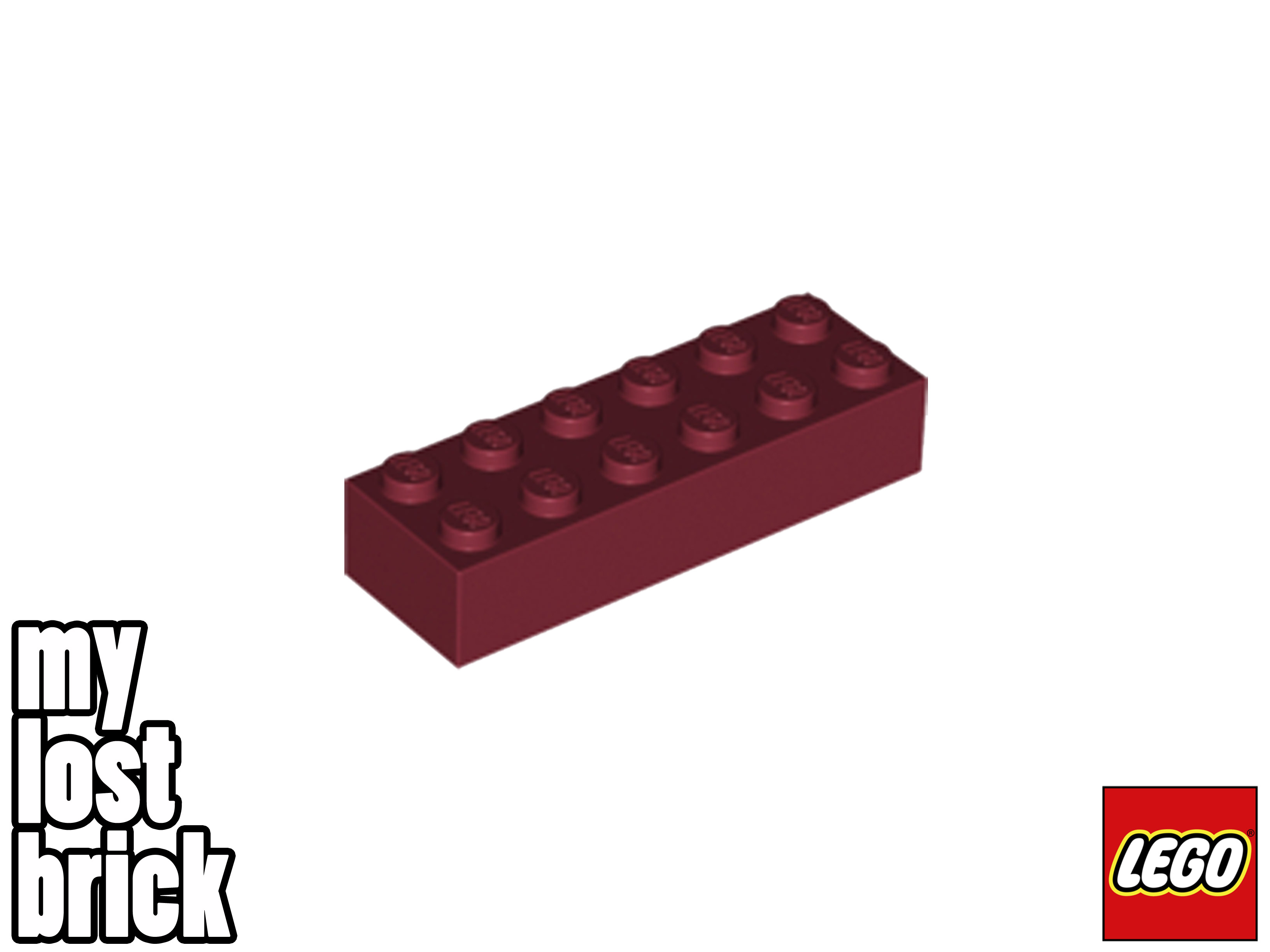 LEGO - Part 2456 - Bricks 2x6 (Pack of 5) + NEW + SELECT COLOUR - Picture 11 of 27