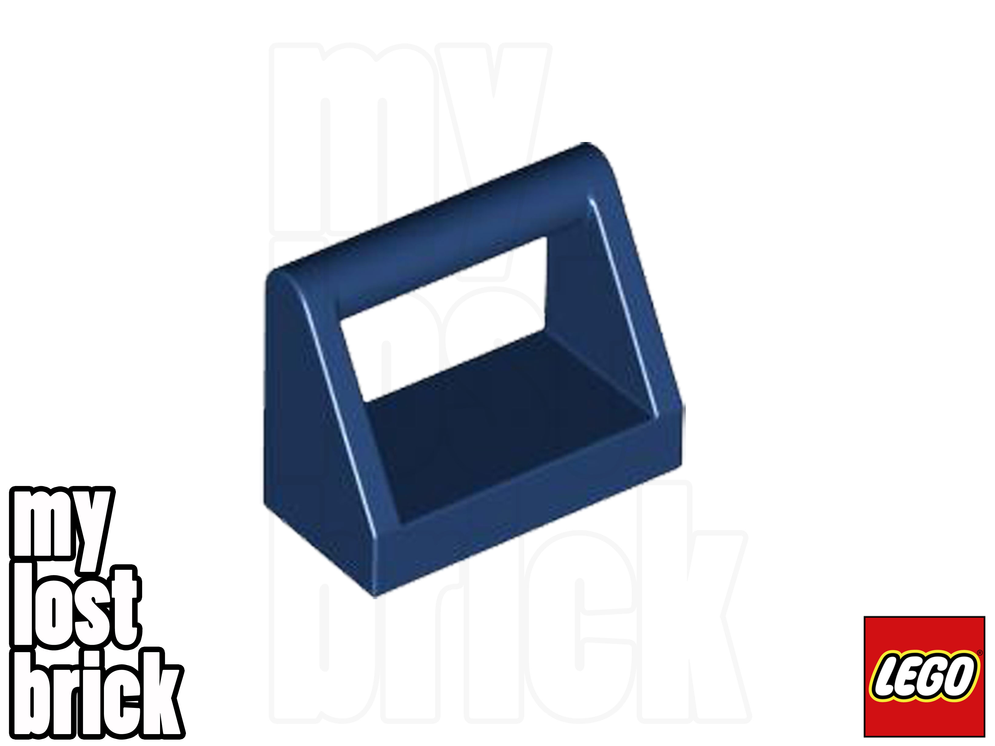LEGO - Part 2432 - Tiles 1x2 with Handle (SINGLE) +NEW +SELECT COLOUR / QUANTITY - Picture 7 of 23