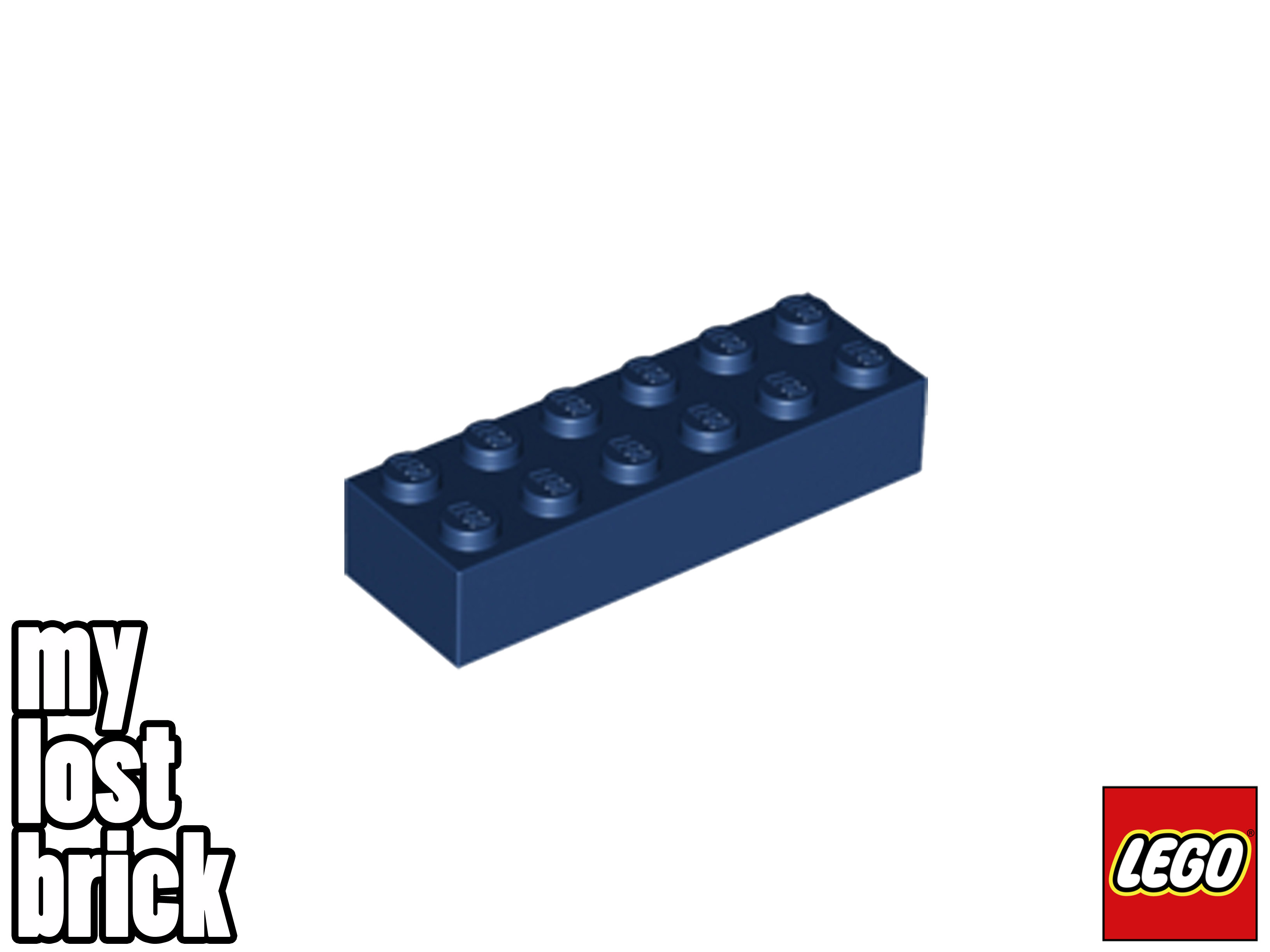 LEGO - Part 2456 - Bricks 2x6 (Pack of 5) + NEW + SELECT COLOUR - Picture 7 of 27