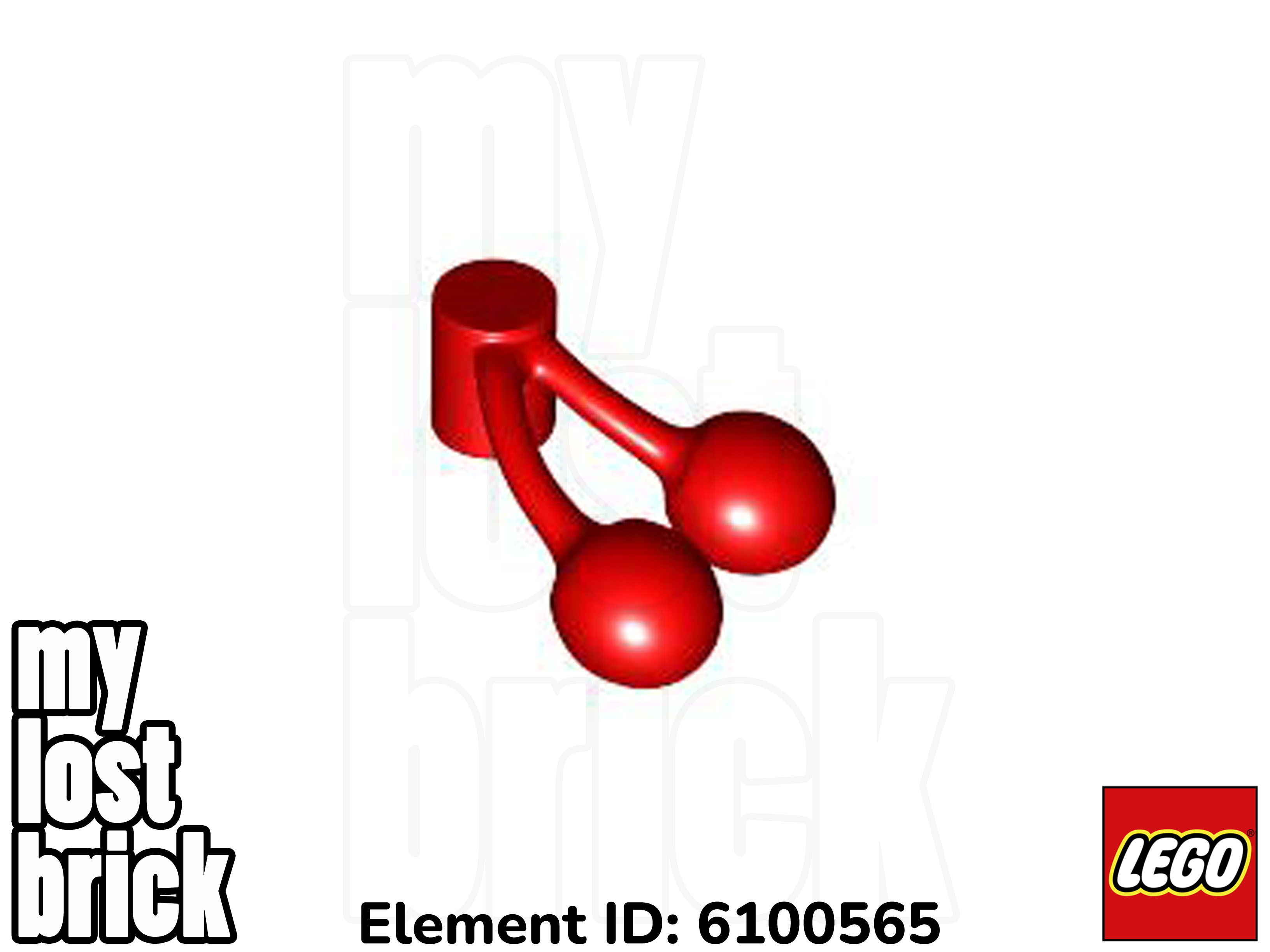 LEGO - Part 22667 / 18660 - Cherries / Cherry Pair + NEW + SELECT COLOUR / QTY - Picture 6 of 6