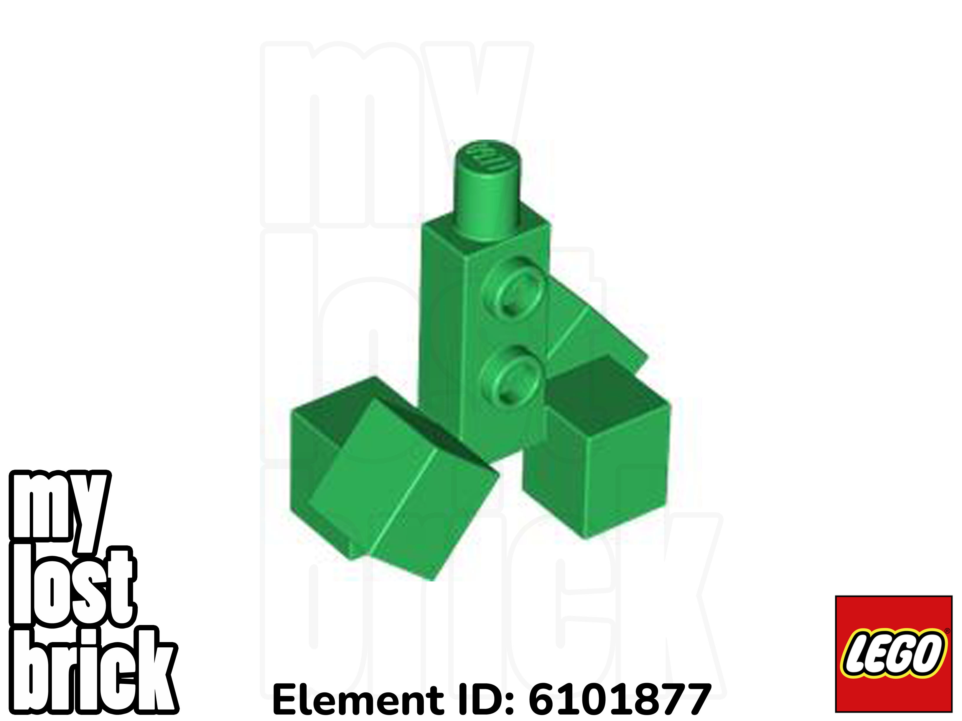 LEGO Minecraft - Creeper Minifigure from set 21115 (min012) -NEW- - Picture 7 of 7