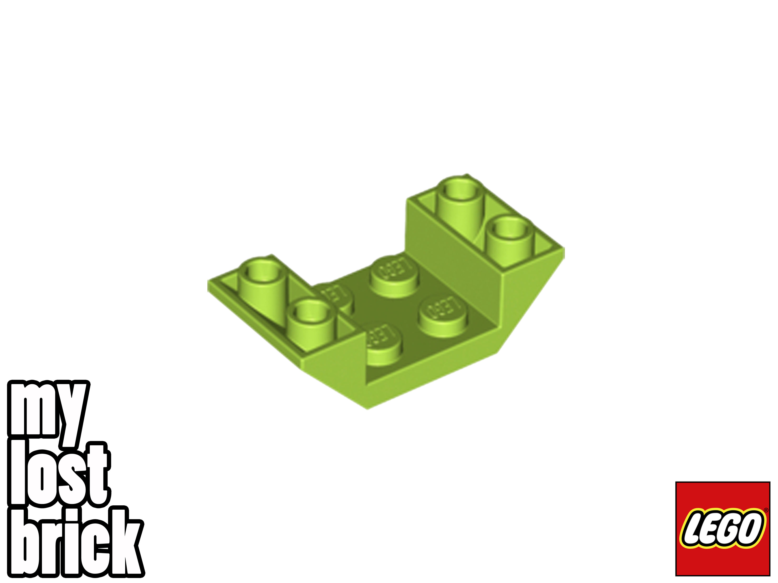 LEGO - Part 4871 - Slopes Inverted 4x2 45° Double +NEW +SELECT COLOUR / QUANTITY - Picture 11 of 18