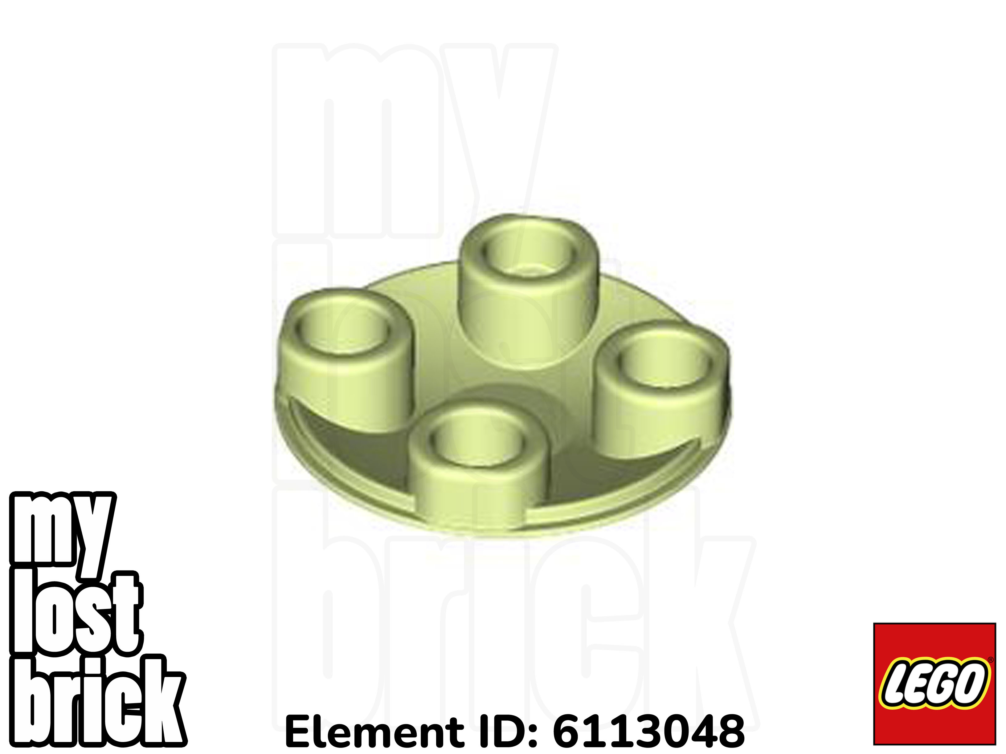 LEGO - Part 2654 - Plates Round 2x2 Round Bottom (PACK OF 5) +NEW +SELECT COLOUR - Picture 26 of 37