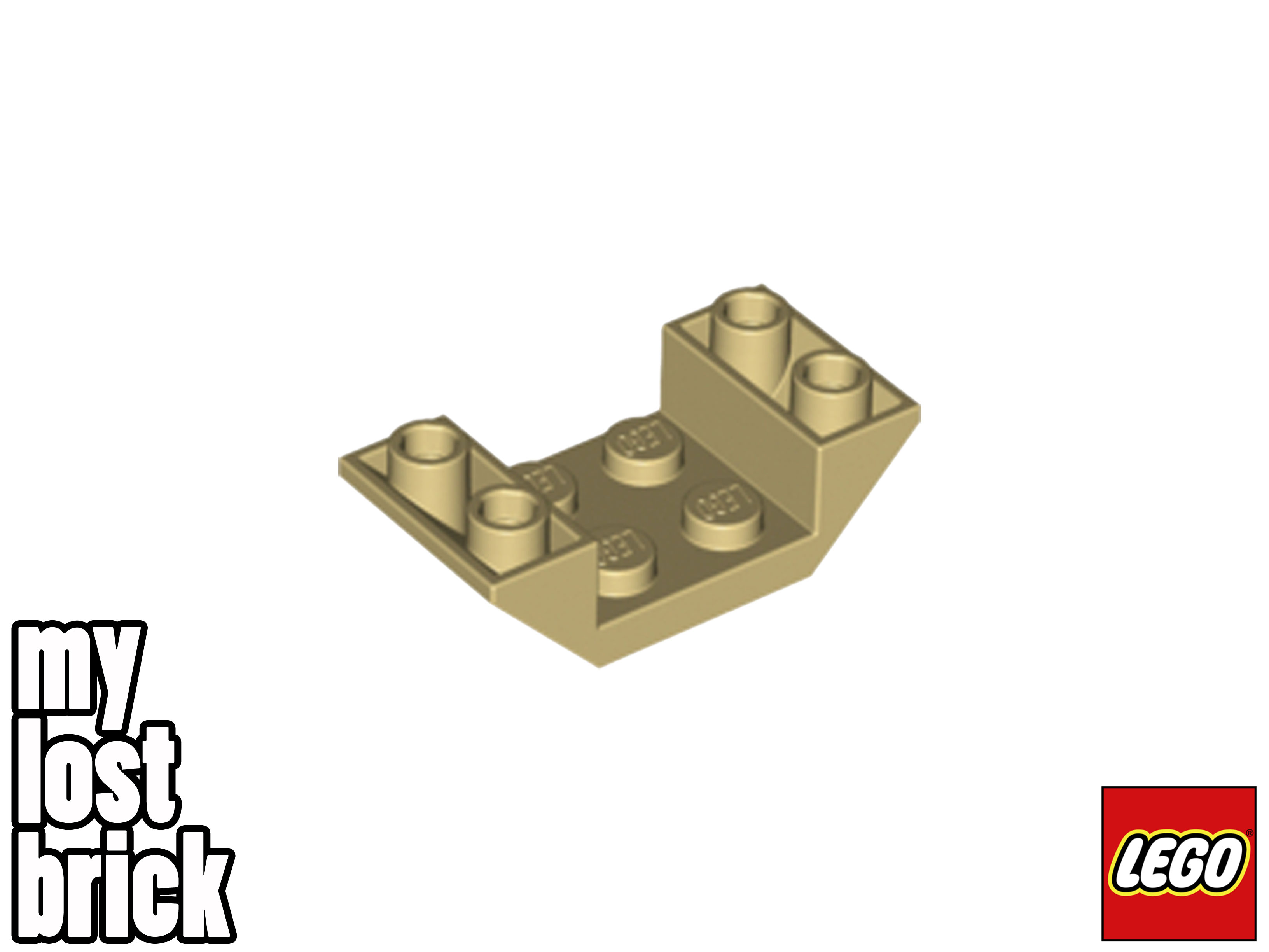 LEGO - Part 4871 - Slopes Inverted 4x2 45° Double +NEW +SELECT COLOUR / QUANTITY - Picture 16 of 18
