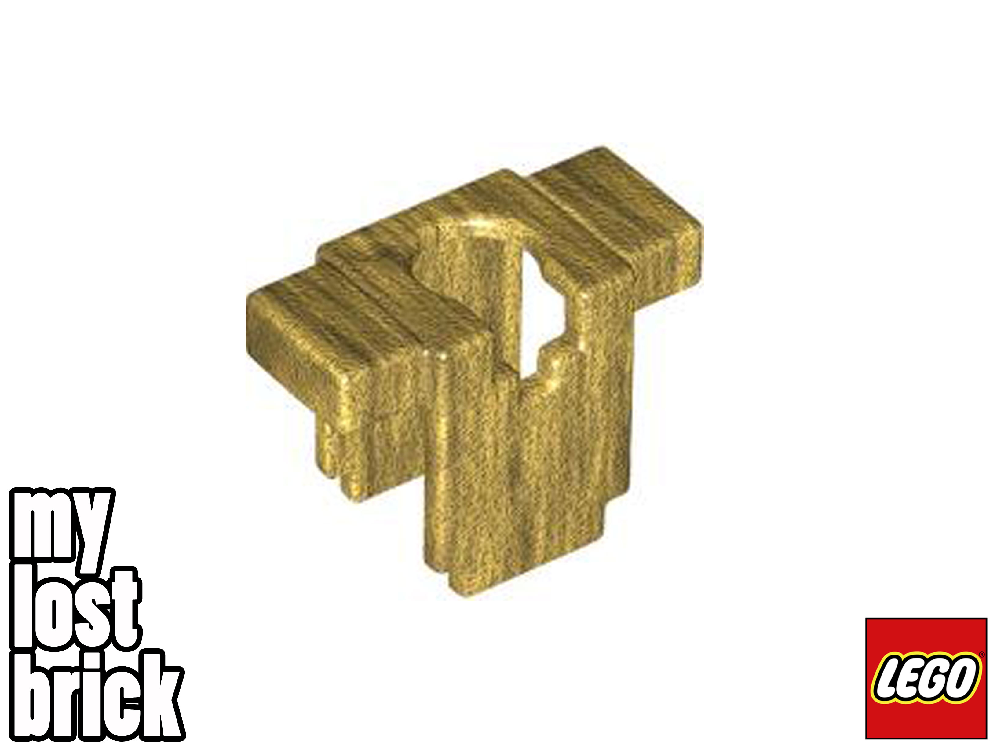 LEGO Minecraft Esqueleto Minifigura Perla Oro Armadura de 21137 (min054) - NUEVO - Imagen 4 de 7
