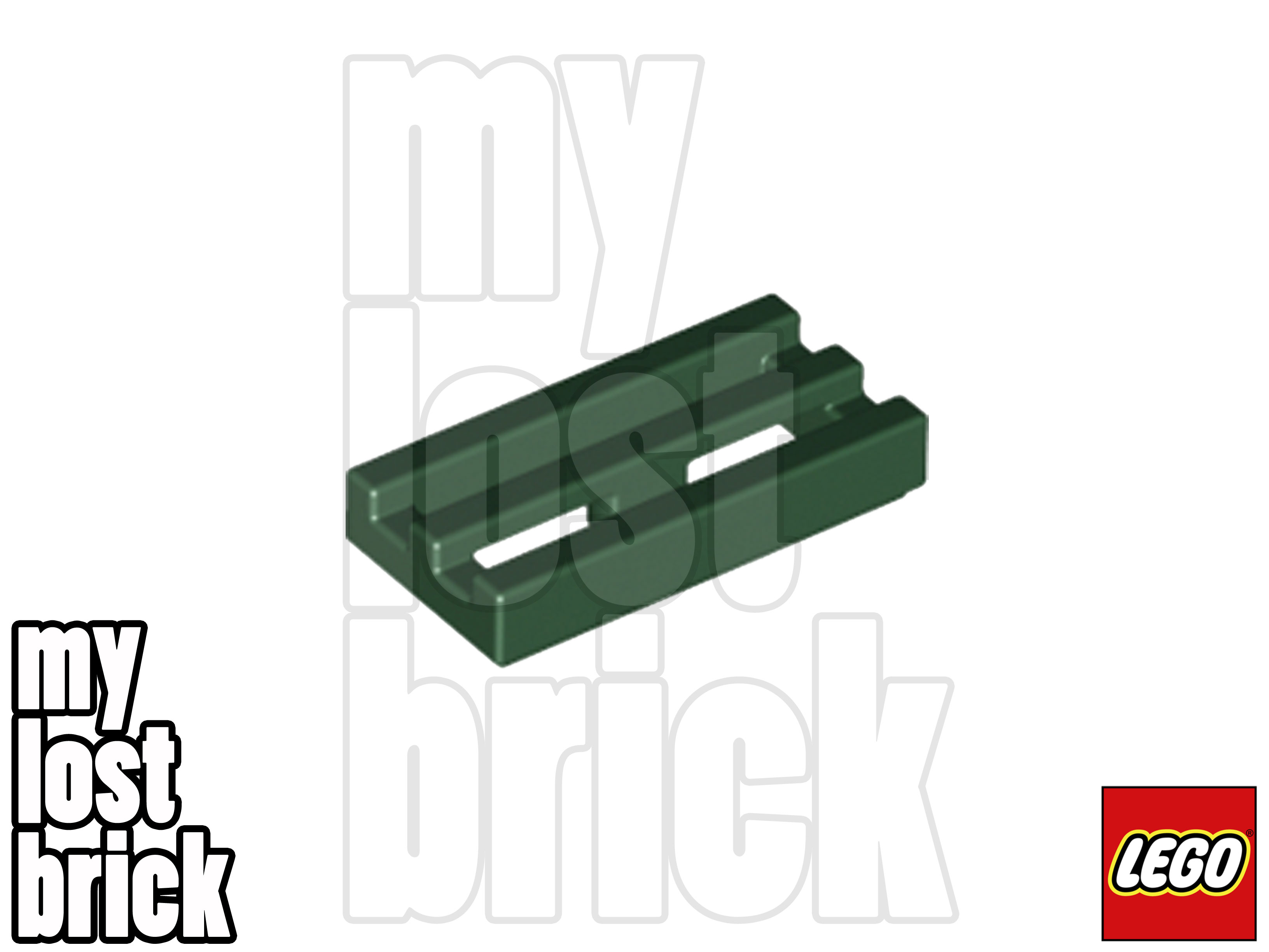 LEGO - Parte 2412 / 2412b - Azulejos Con Parrilla (Pack de 5) + NUEVO + SELECCIONAR COLOR - Imagen 9 de 36
