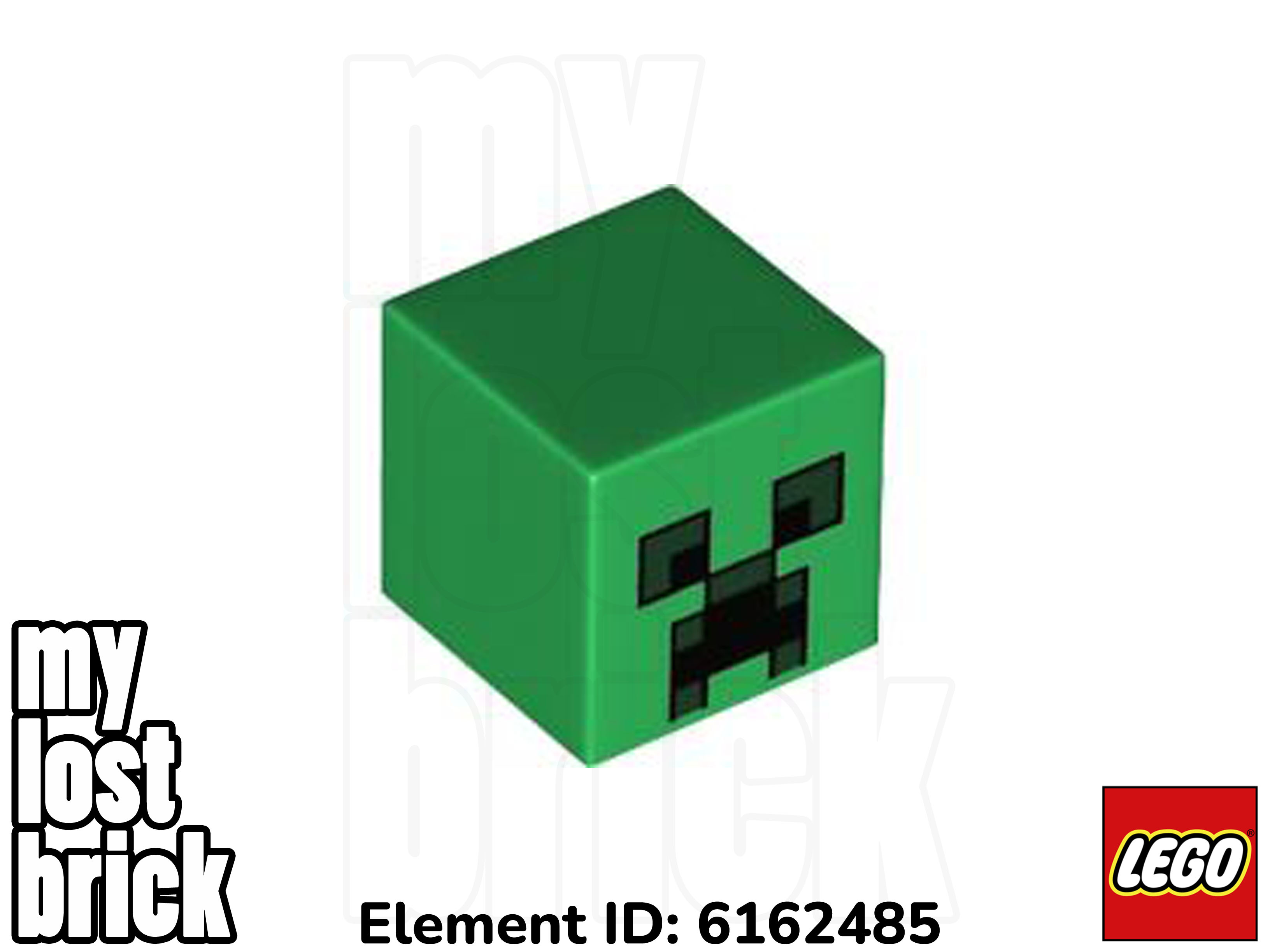 LEGO Minecraft - Creeper Minifigure from set 21115 (min012) -NEW- - Picture 5 of 7