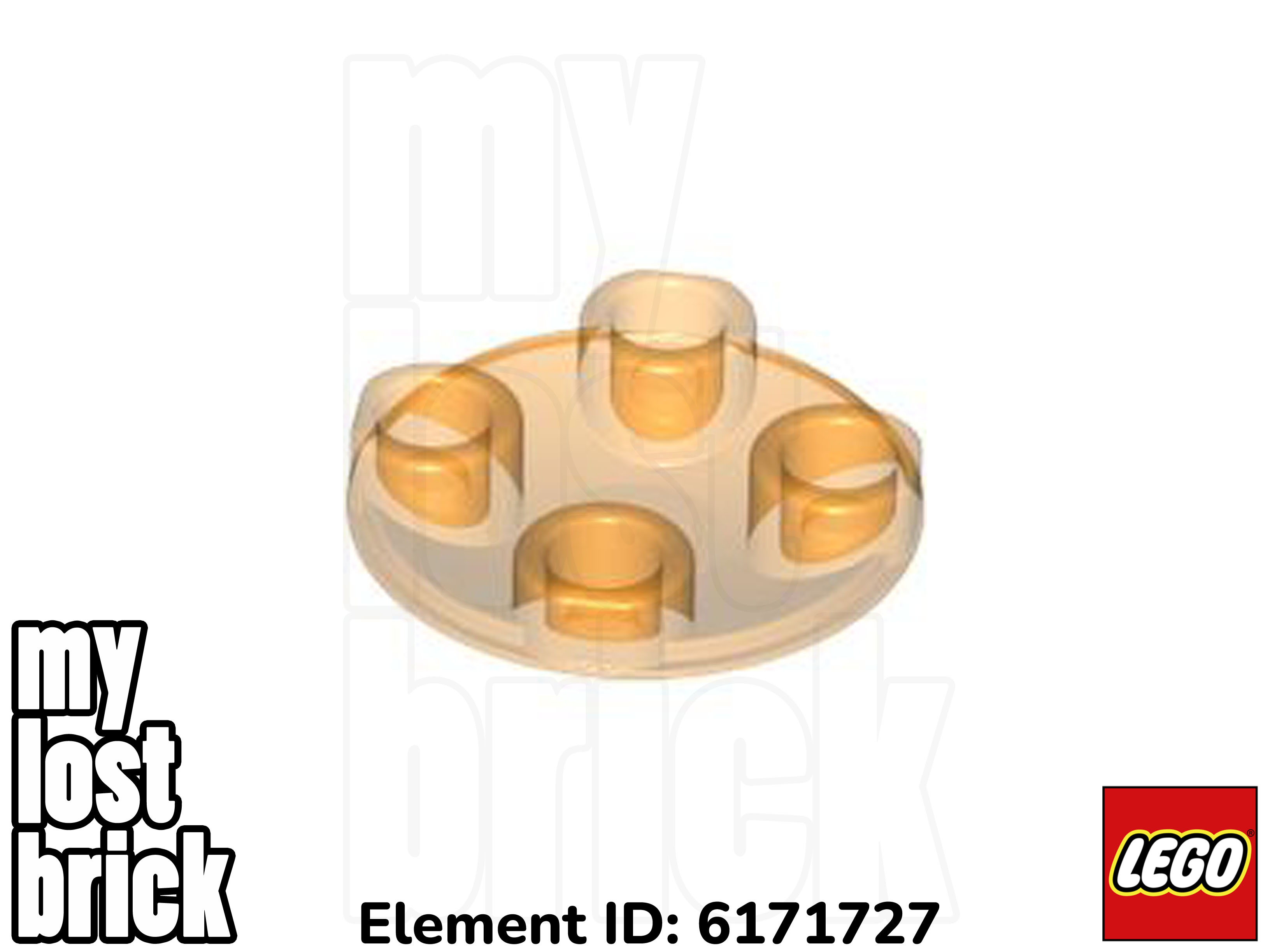 LEGO - Part 2654 - Plates Round 2x2 Round Bottom (PACK OF 5) +NEW +SELECT COLOUR - Picture 33 of 37
