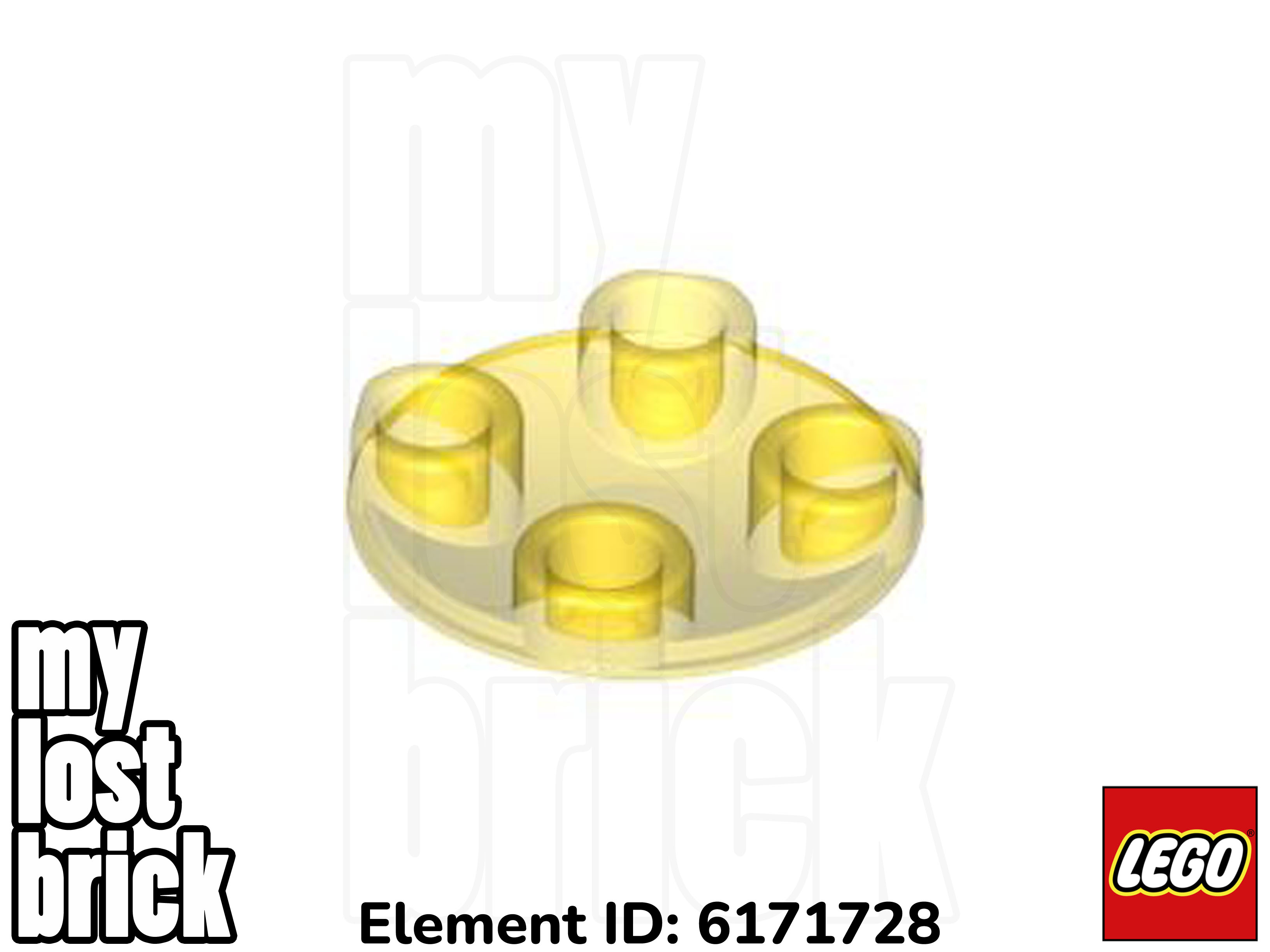 LEGO - Part 2654 - Plates Round 2x2 Round Bottom (PACK OF 5) +NEW +SELECT COLOUR - Picture 36 of 37