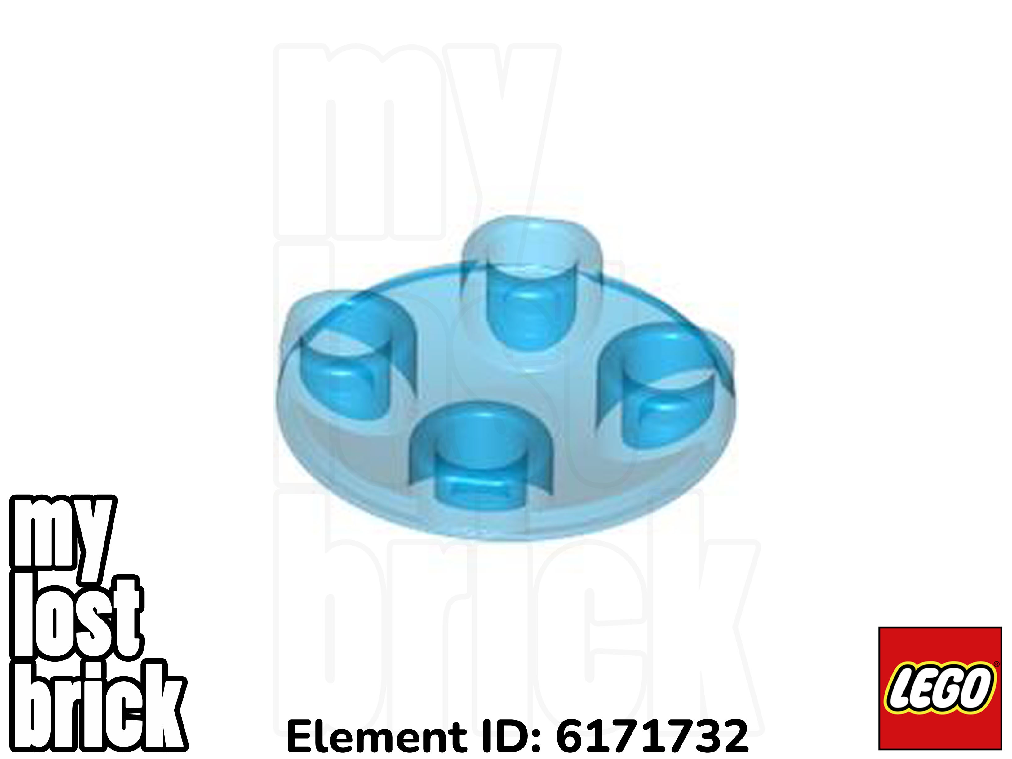 LEGO - Part 2654 - Plates Round 2x2 Round Bottom (PACK OF 5) +NEW +SELECT COLOUR - Picture 29 of 37