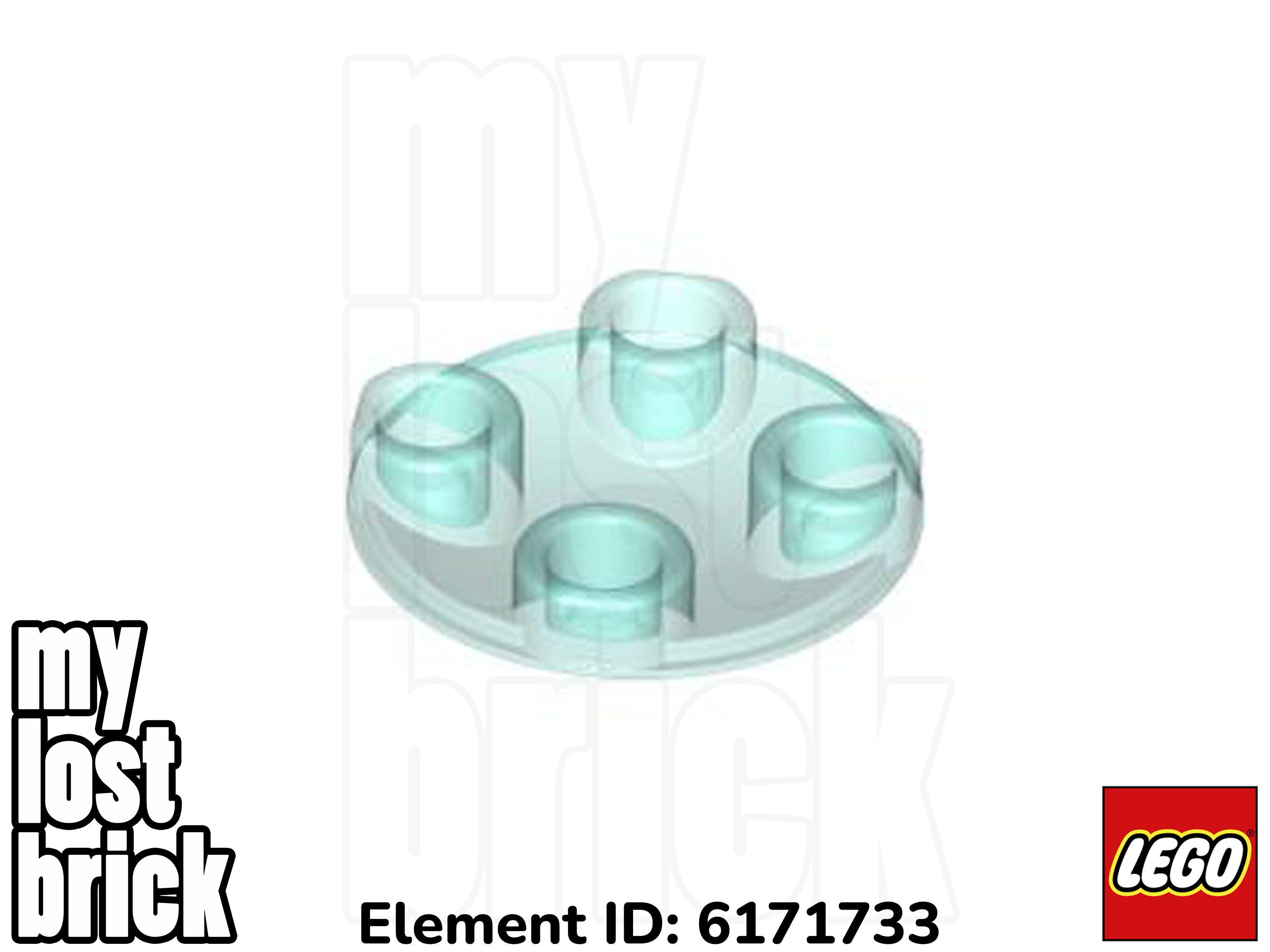 LEGO - Part 2654 - Plates Round 2x2 Round Bottom (PACK OF 5) +NEW +SELECT COLOUR - Picture 30 of 37