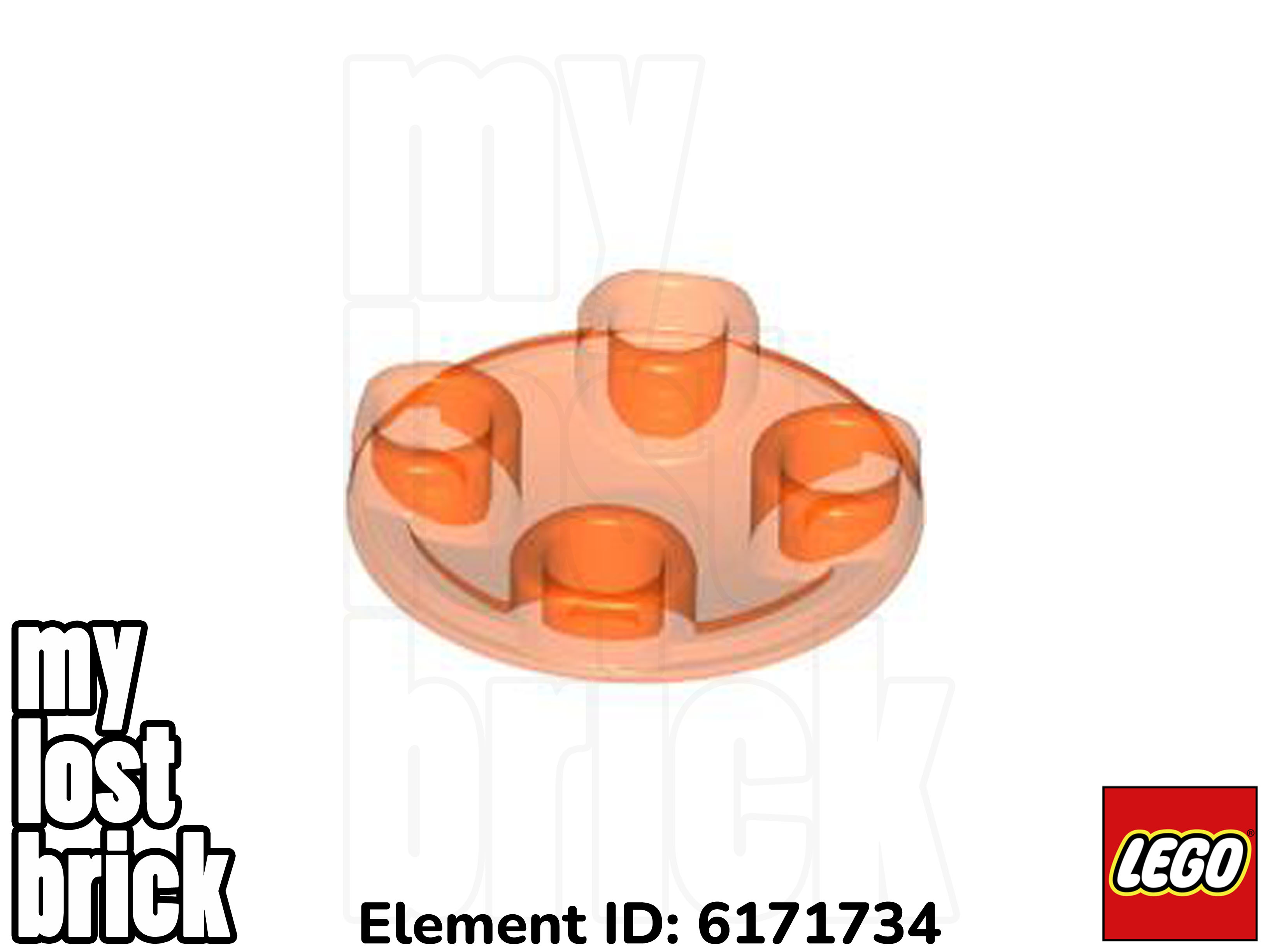 LEGO - Part 2654 - Plates Round 2x2 Round Bottom (PACK OF 5) +NEW +SELECT COLOUR - Picture 32 of 37