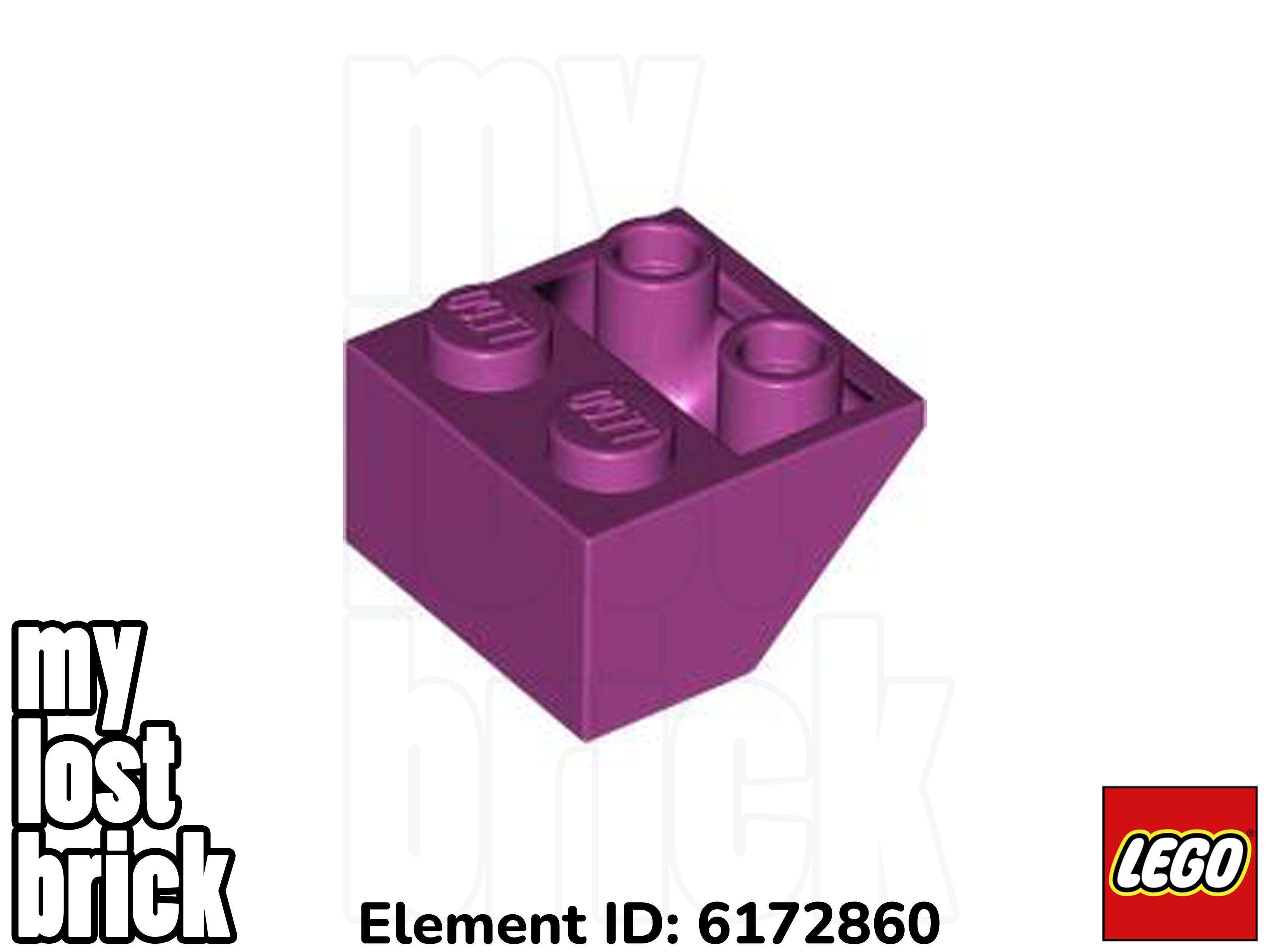 LEGO - Parte 3660 - Pendientes Invertidos 2x2 45° (Pack de 5) + NUEVO + SELECCIONAR COLOR - Imagen 24 de 36