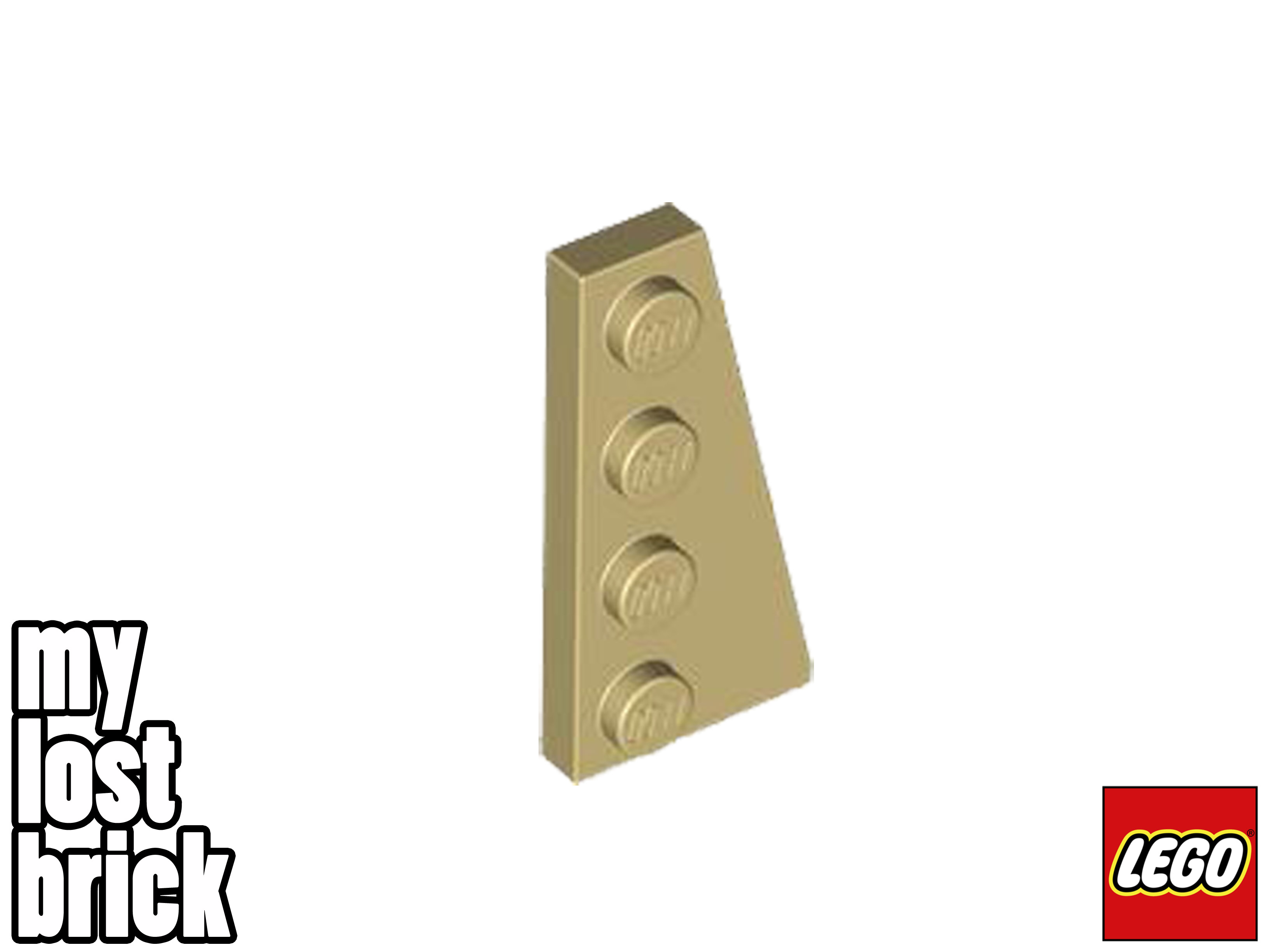 LEGO - Parte 41769 - Placas Cuña 4x2 Derecha (Pack de 5) + NUEVO + SELECCIONAR COLOR - Imagen 26 de 28