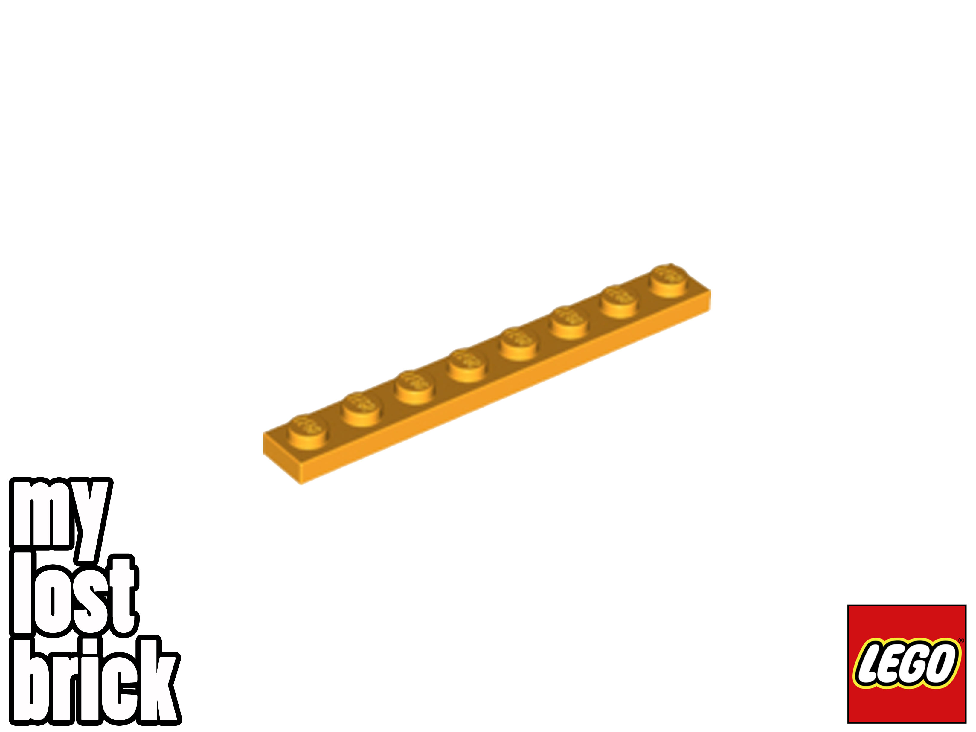 LEGO - Part 3460 - Plates 1x8 + NEW + SELECT COLOUR / QUANTITY + - Picture 5 of 36