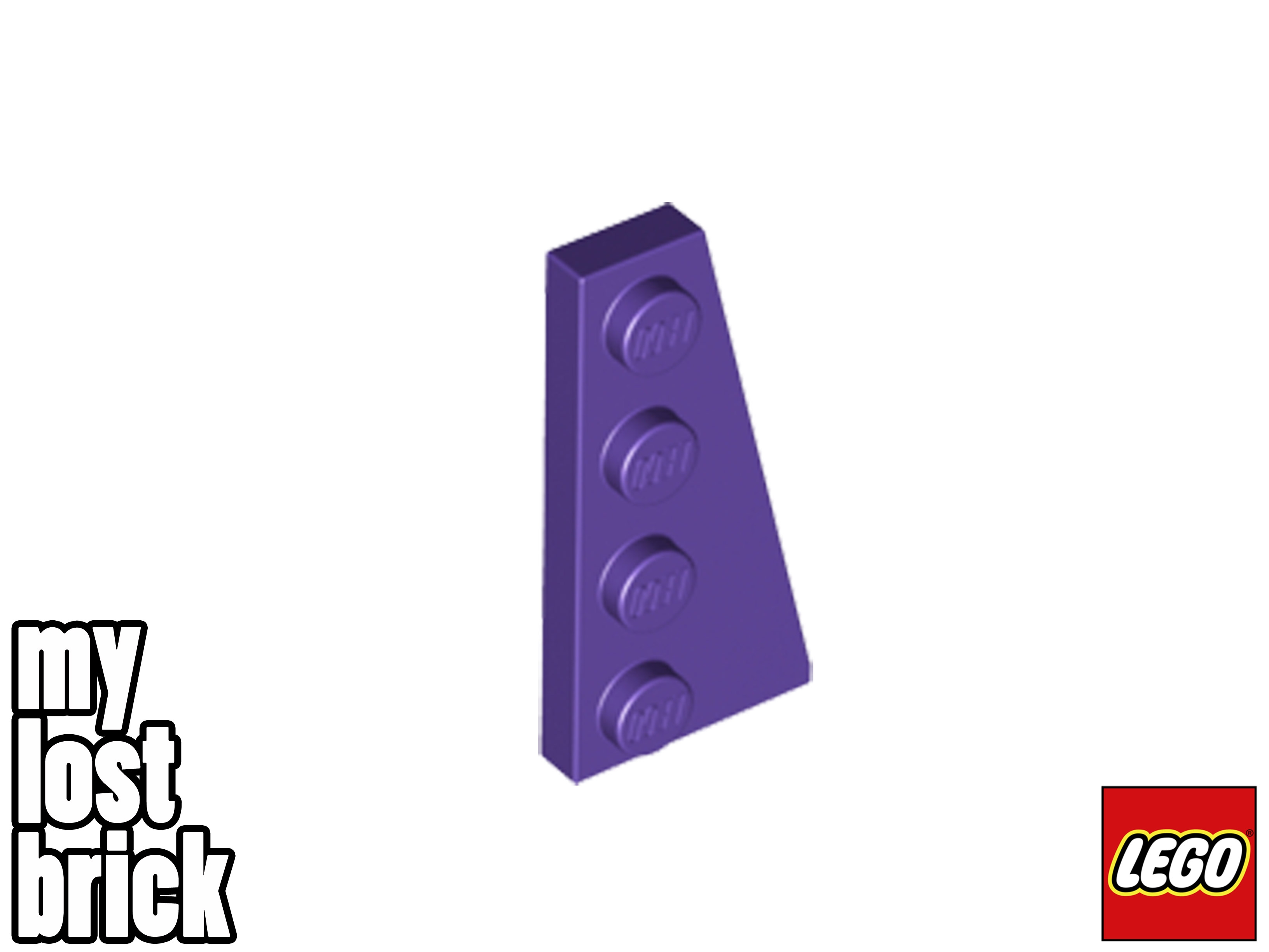 LEGO - Parte 41769 - Placas Cuña 4x2 Derecha (Pack de 5) + NUEVO + SELECCIONAR COLOR - Imagen 11 de 28