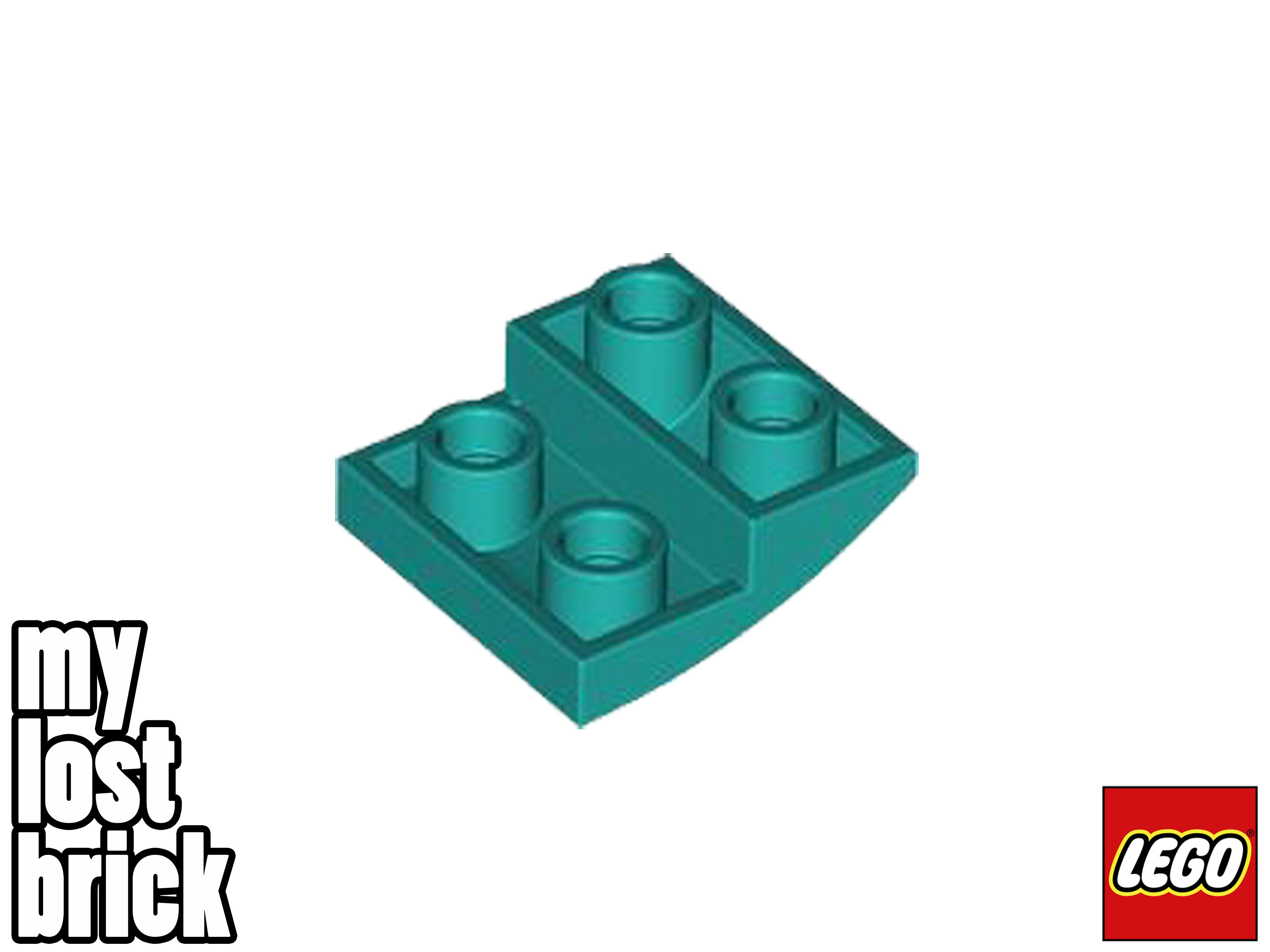 LEGO - Part 32803 - Slopes Curved 2x2 Inverted (Pack of 5) + NEW + SELECT COLOUR - Picture 15 of 22