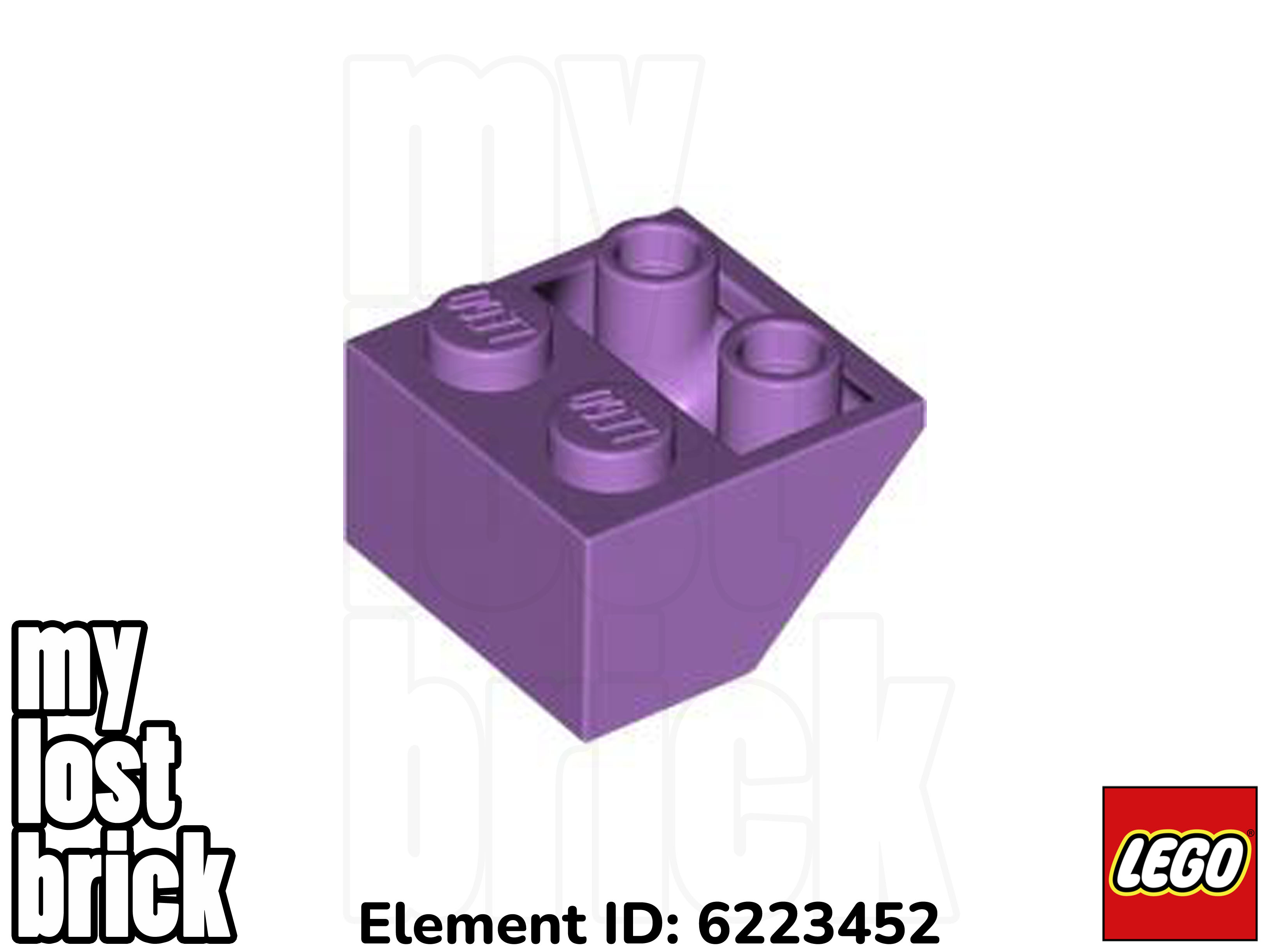 LEGO - Parte 3660 - Pendientes Invertidos 2x2 45° (Pack de 5) + NUEVO + SELECCIONAR COLOR - Imagen 27 de 36